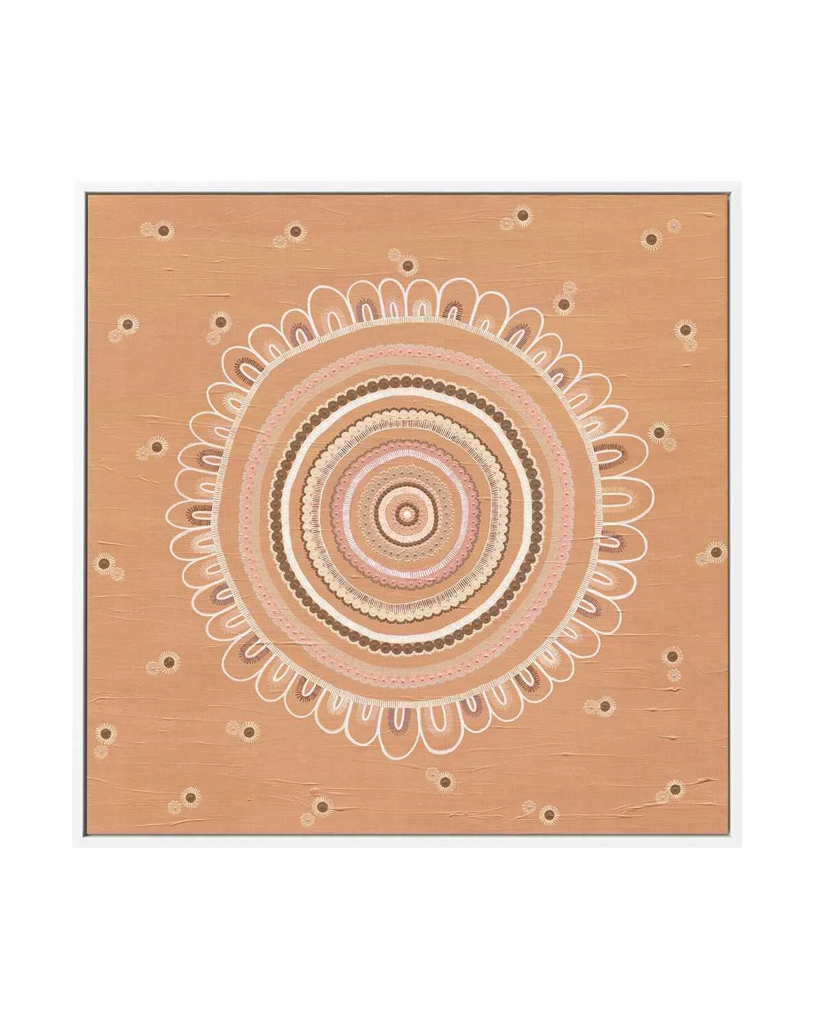 Coming Together by Karissa Undy | Framed Canvas Art Print from Olive et Oriel where you can shop wallpaper and artworks online