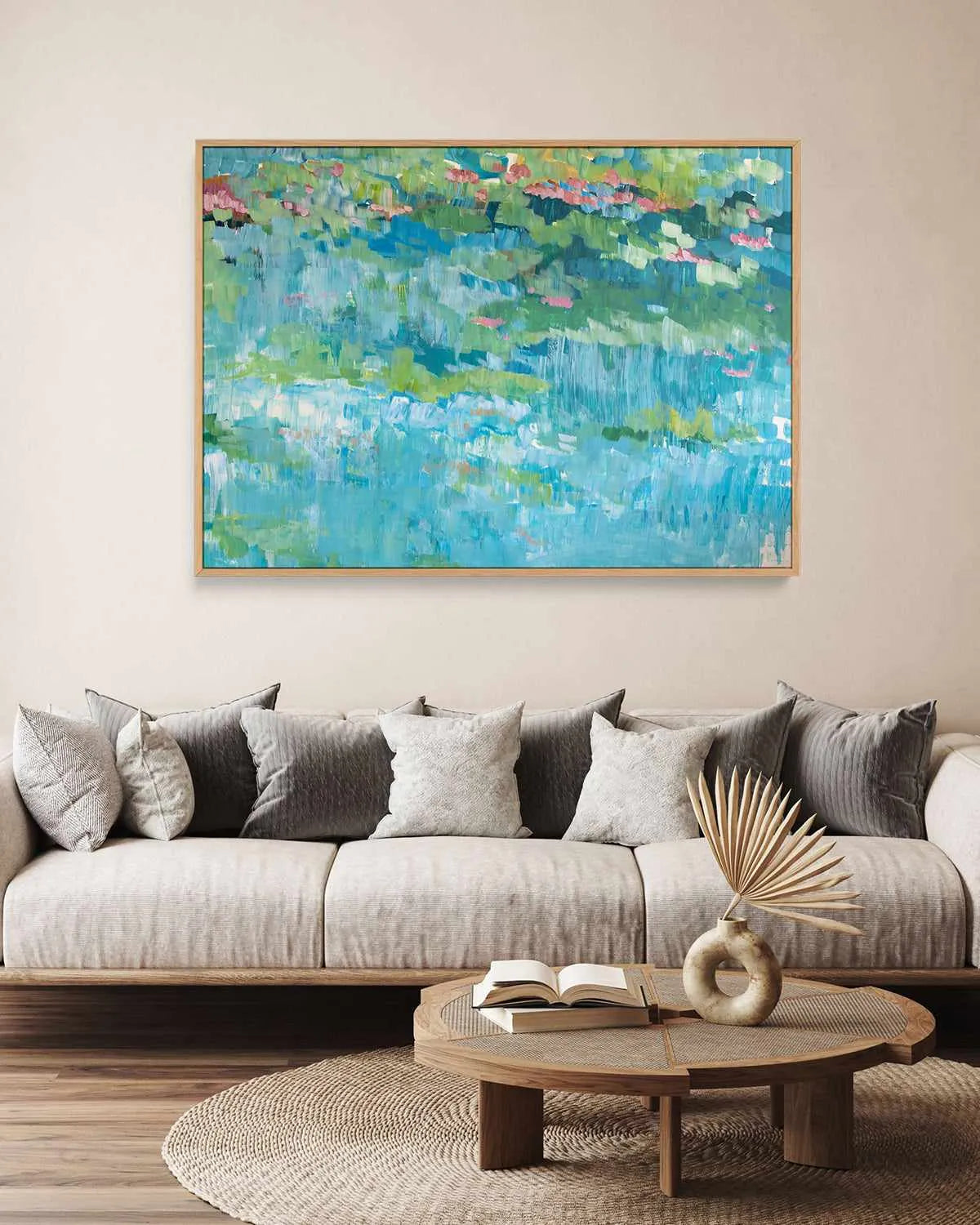 Coming Up Close by Tamara Gonda | Framed Canvas Art Print from Olive et Oriel where you can shop wallpaper and artworks online