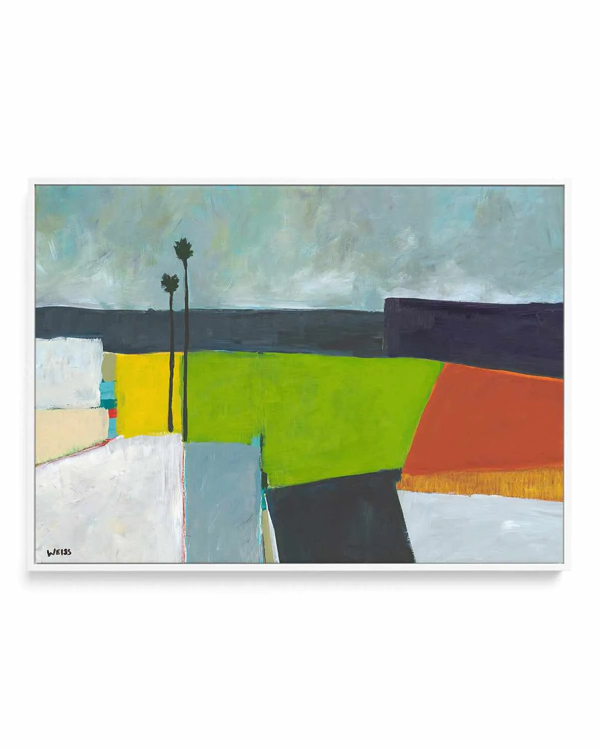 Composed Earth by Jan Weiss | Framed Canvas Art Print from Olive et Oriel where you can shop wallpaper and artworks online