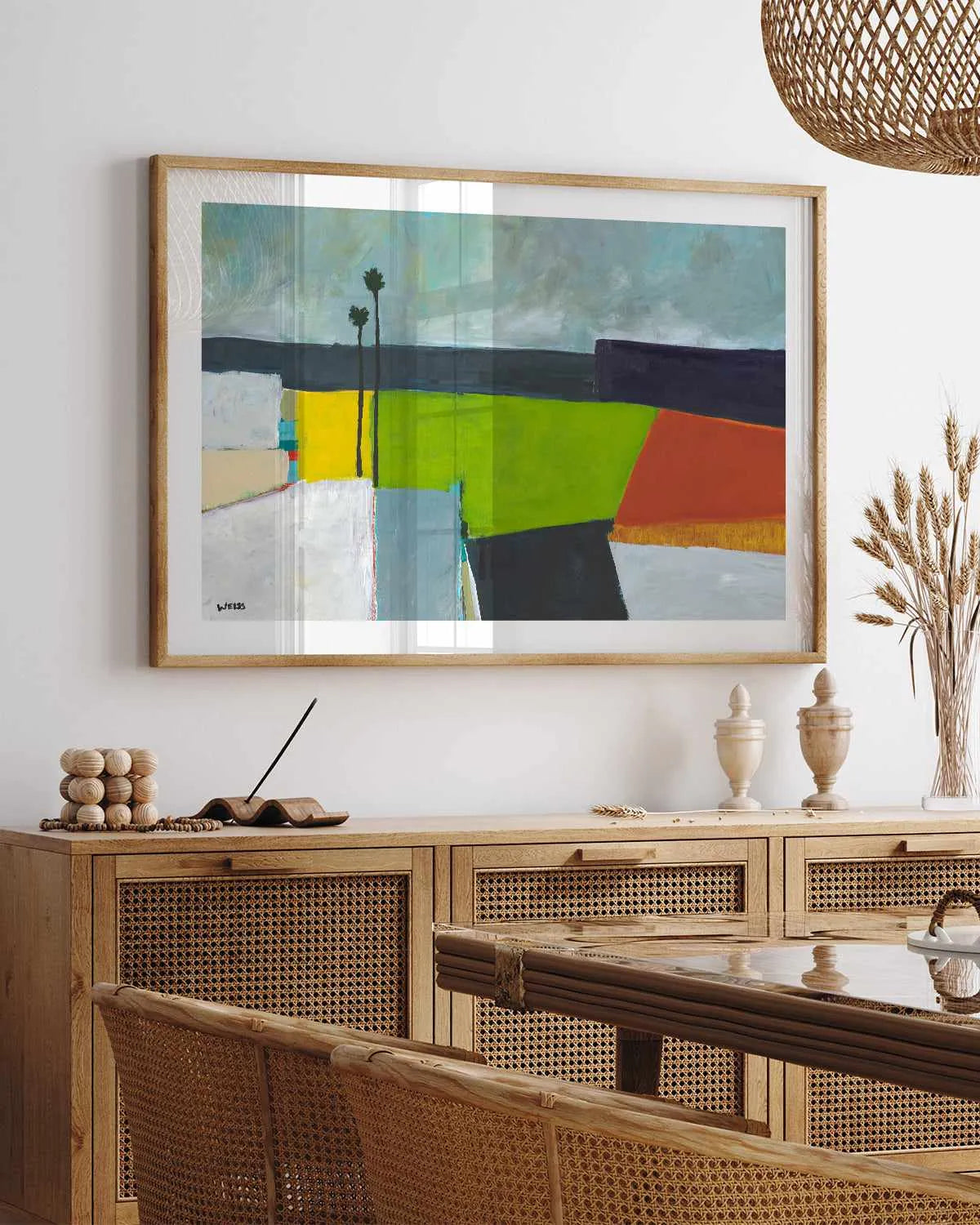 Composed Earth by Jan Weiss Art Print from Olive et Oriel where you can shop wallpaper and artworks online