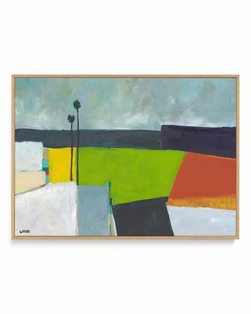 Composed Earth by Jan Weiss | Framed Canvas Art Print from Olive et Oriel where you can shop wallpaper and artworks online