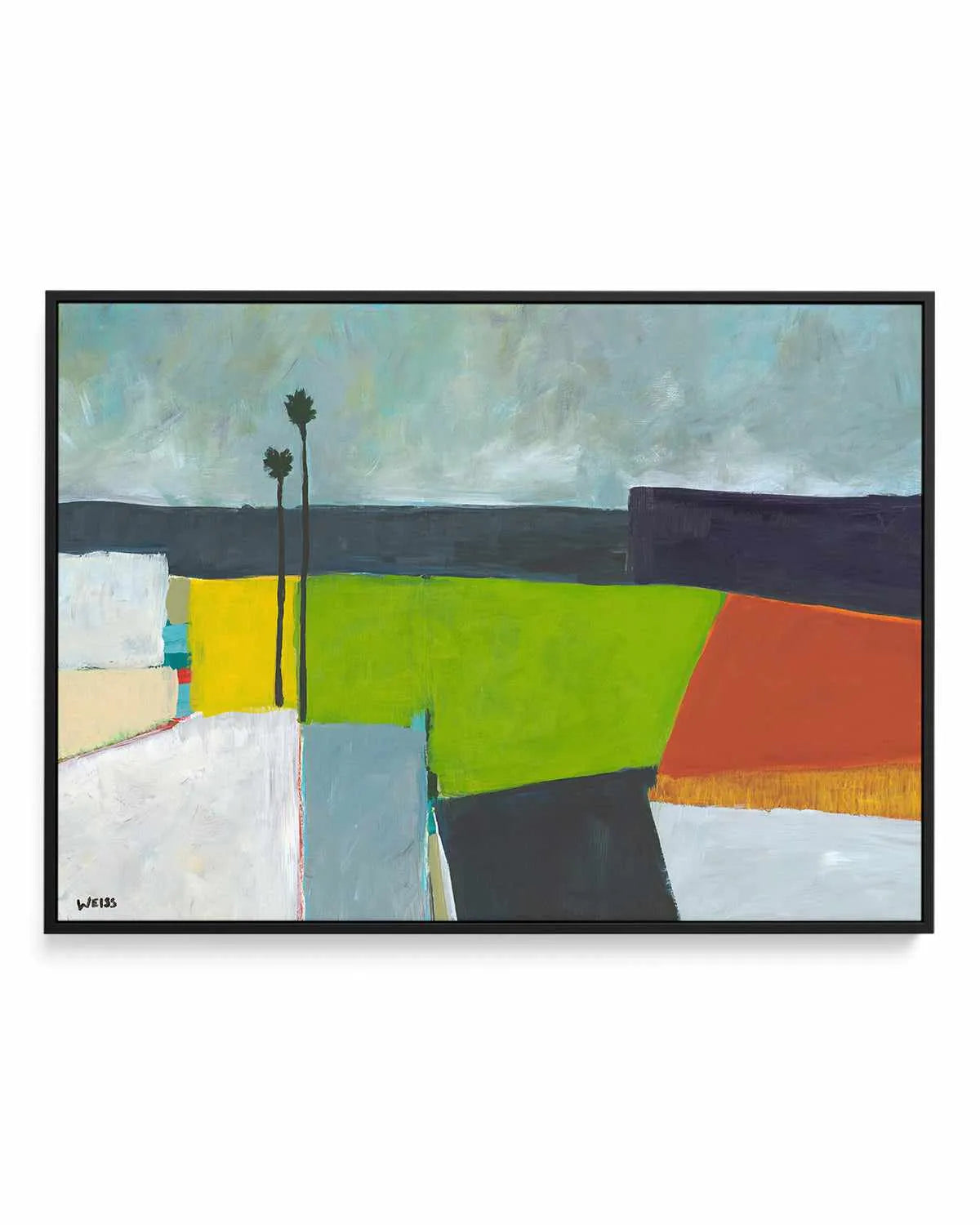 Composed Earth by Jan Weiss | Framed Canvas Art Print from Olive et Oriel where you can shop wallpaper and artworks online