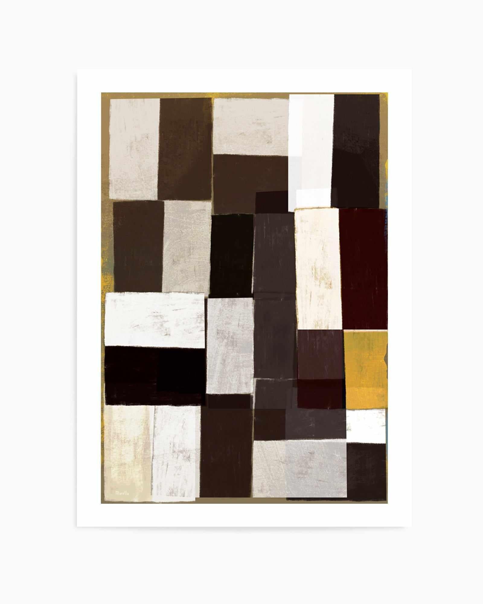 Composition of Squares 1 by Marco Marella | Art Print from Olive et Oriel where you can shop wallpaper and artworks online