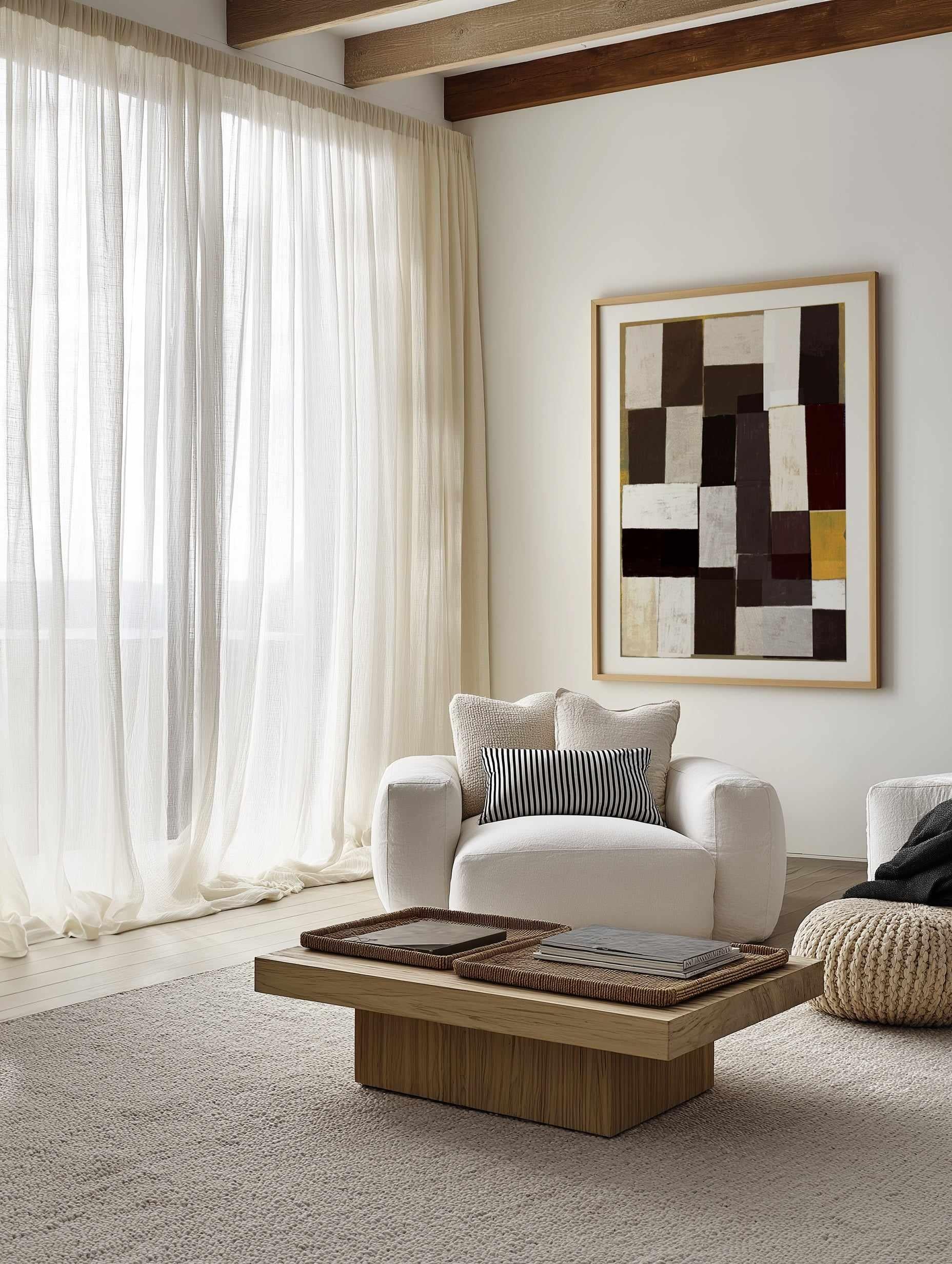 Composition of Squares 1 by Marco Marella | Art Print from Olive et Oriel where you can shop wallpaper and artworks online