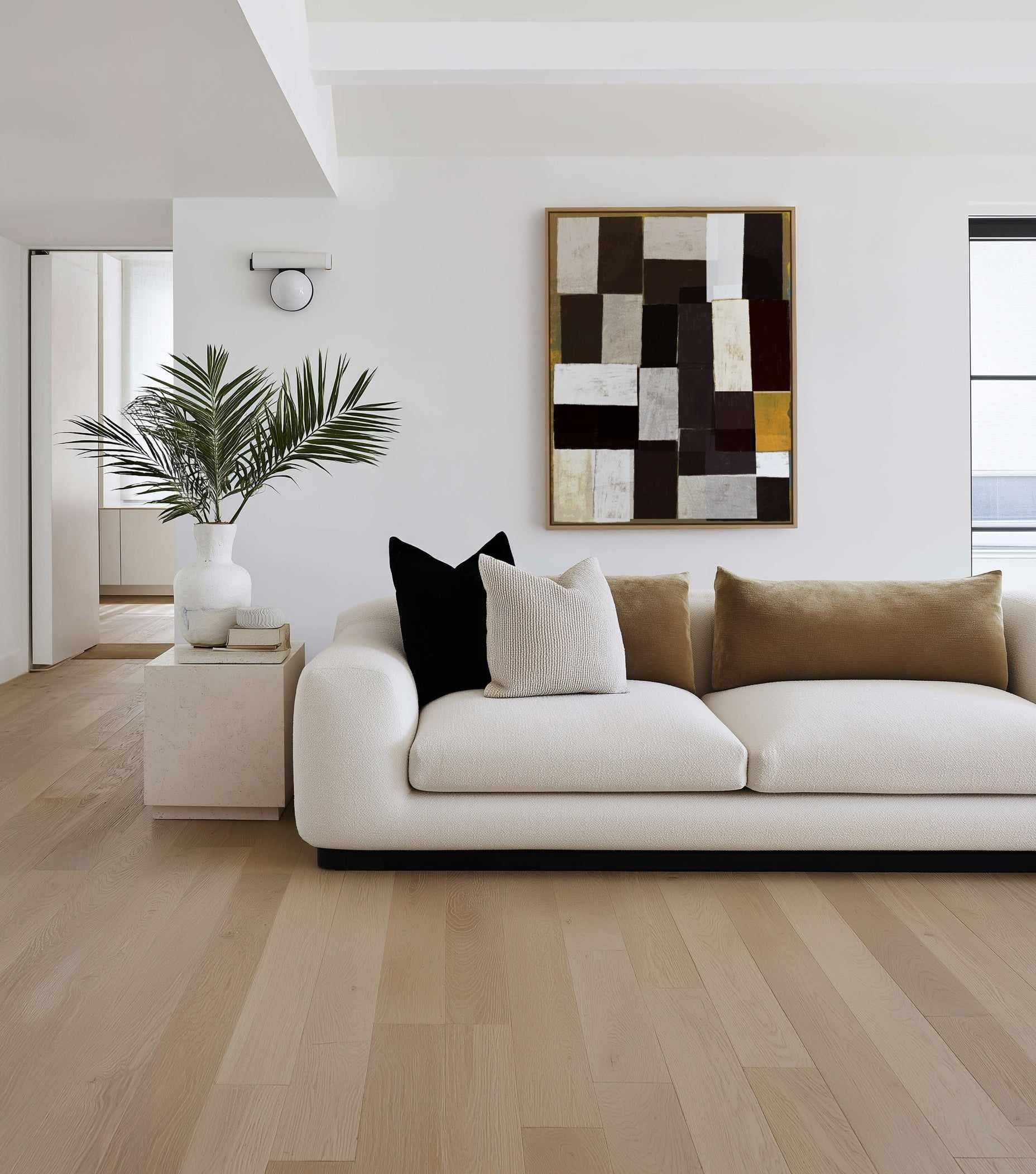 Composition of Squares 1 by Marco Marella | Framed Canvas Art Print from Olive et Oriel where you can shop wallpaper and artworks online