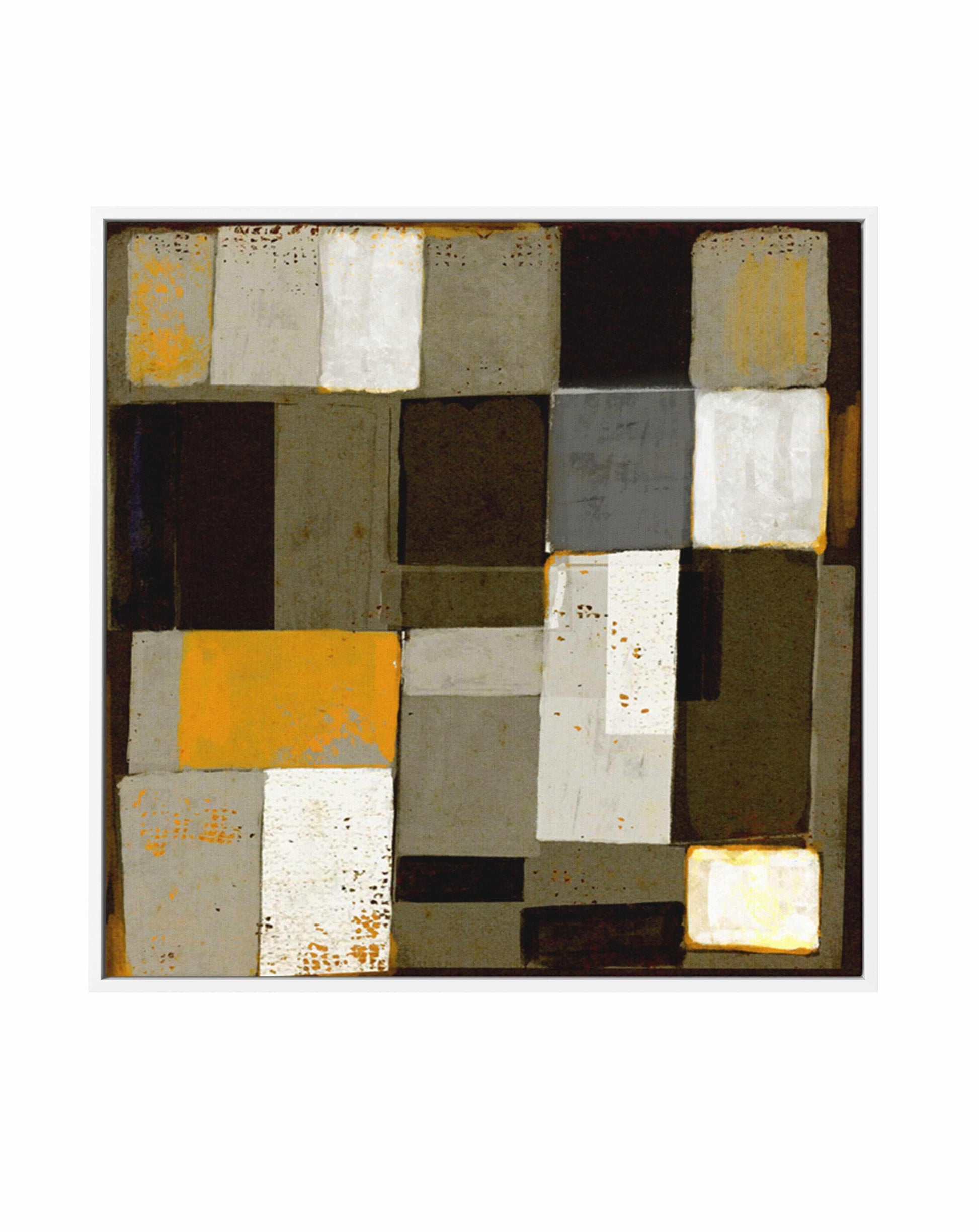 Composition of Squares 2 by Marco Marella | Framed Canvas Art Print from Olive et Oriel where you can shop wallpaper and artworks online