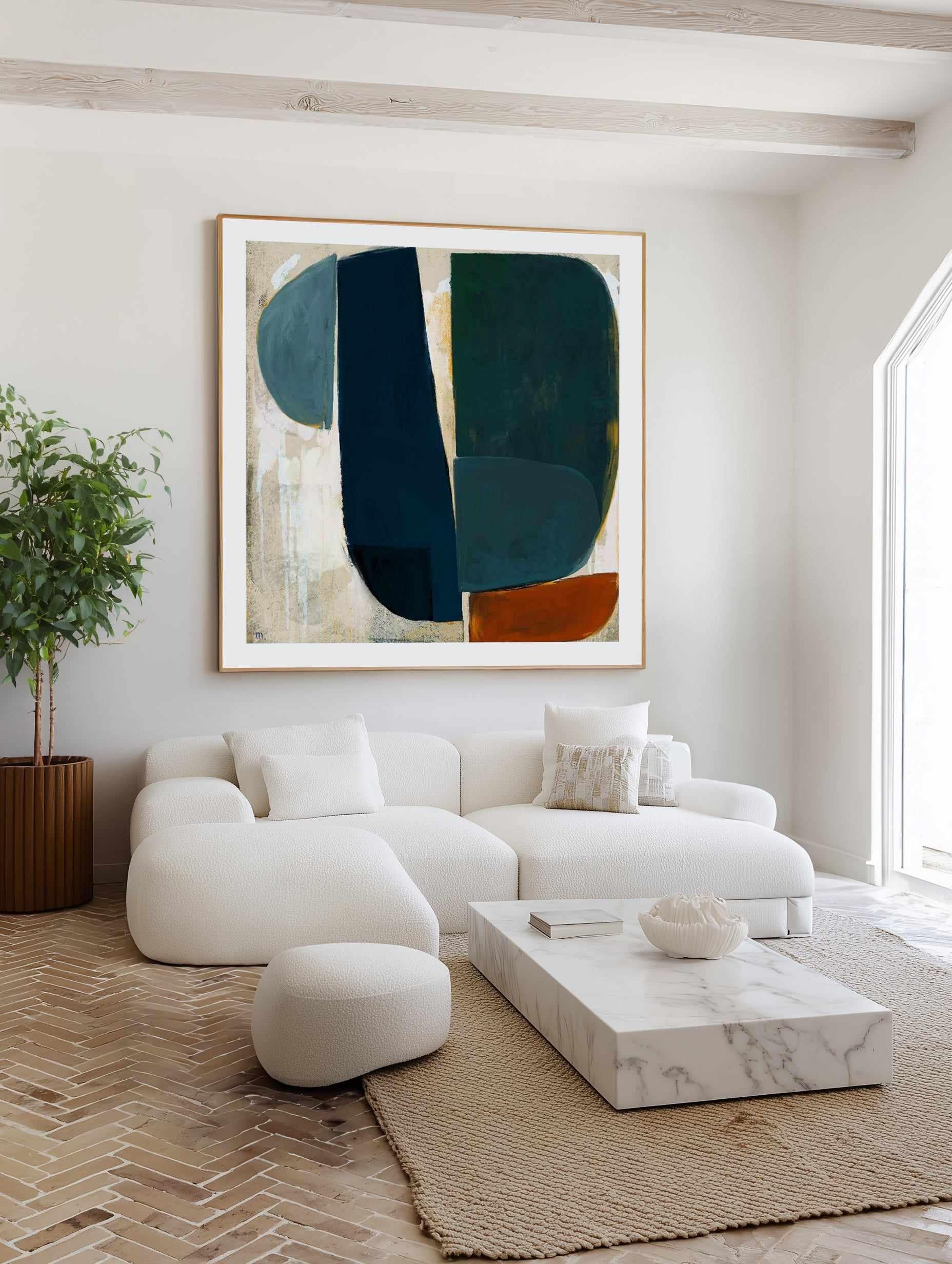 Composizione Astratta I by Marco Marella | Art Print from Olive et Oriel where you can shop wallpaper and artworks online