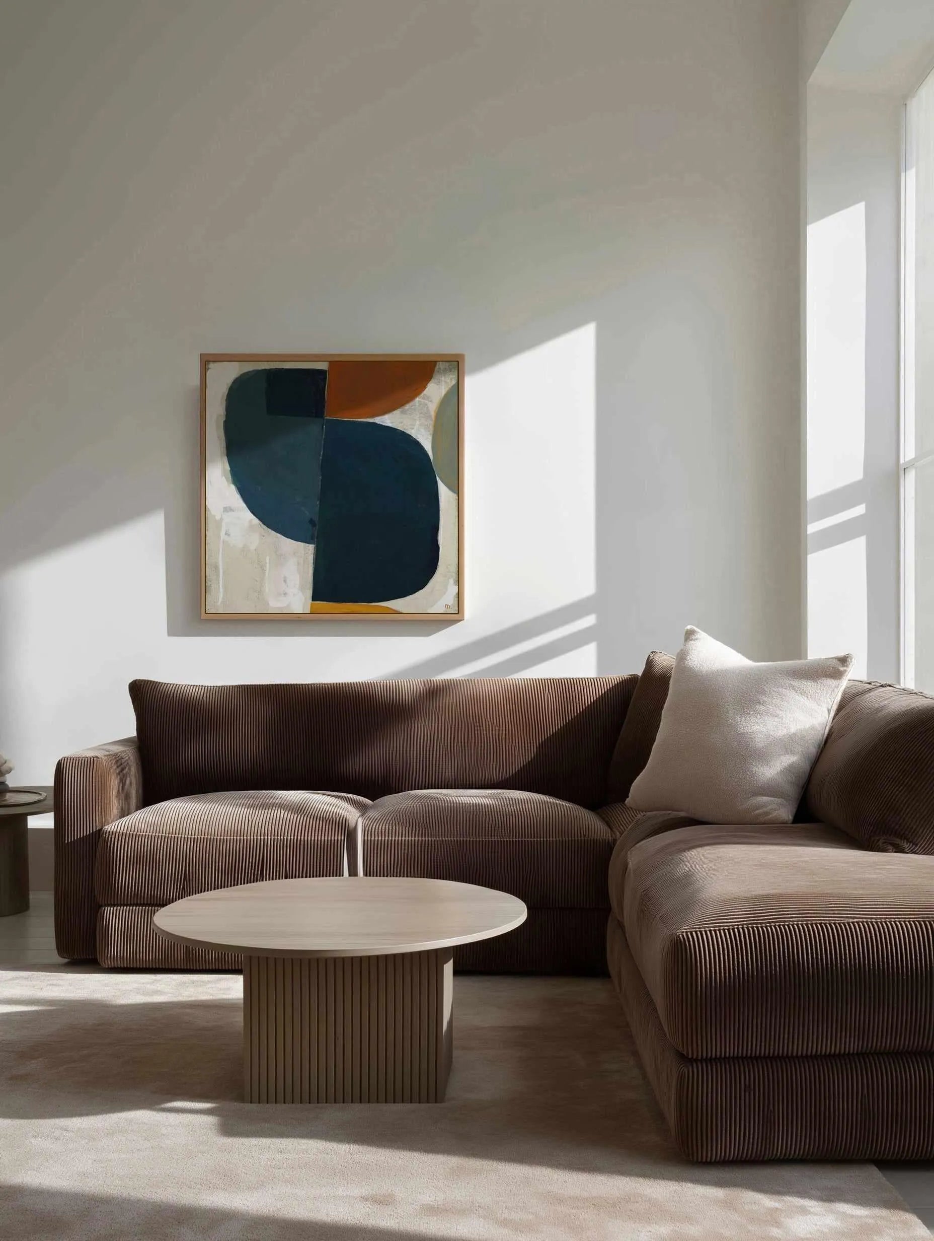 Composizione Astratta II by Marco Marella | Framed Canvas Art Print from Olive et Oriel where you can shop wallpaper and artworks online