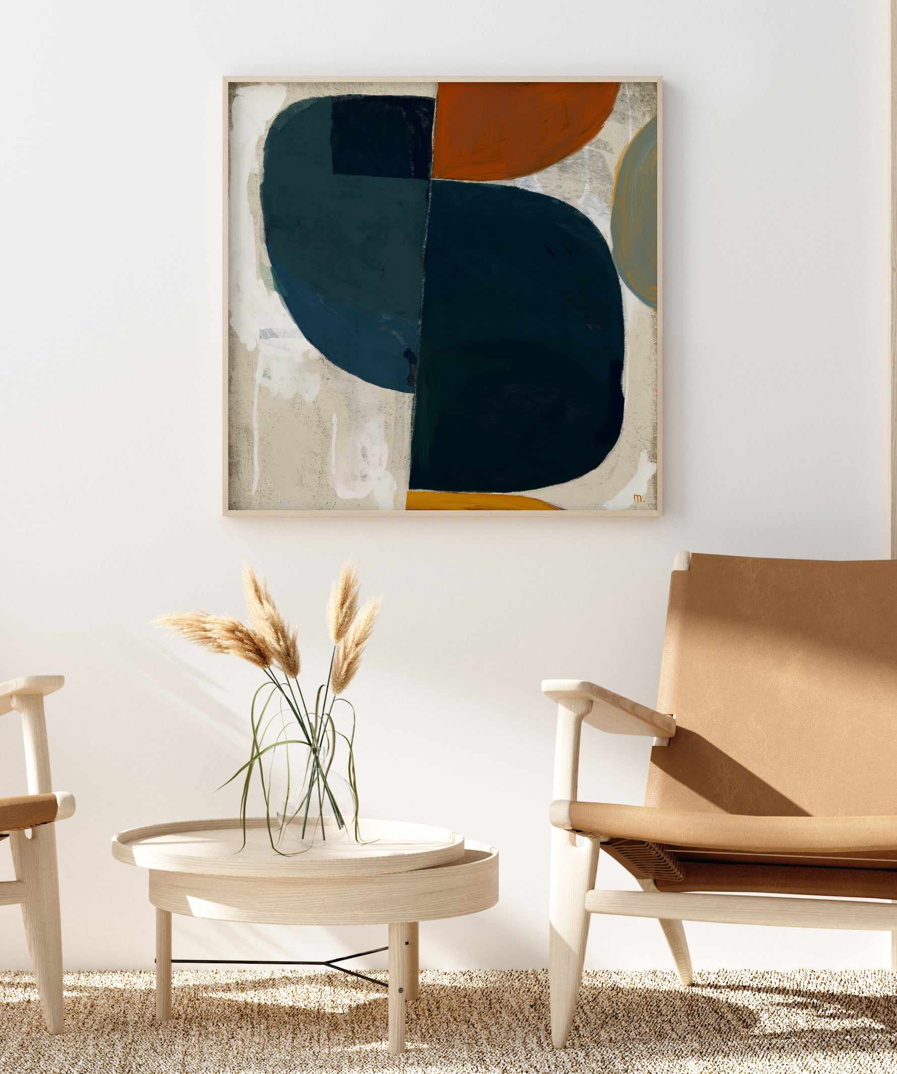 Composizione Astratta II by Marco Marella | Art Print from Olive et Oriel where you can shop wallpaper and artworks online