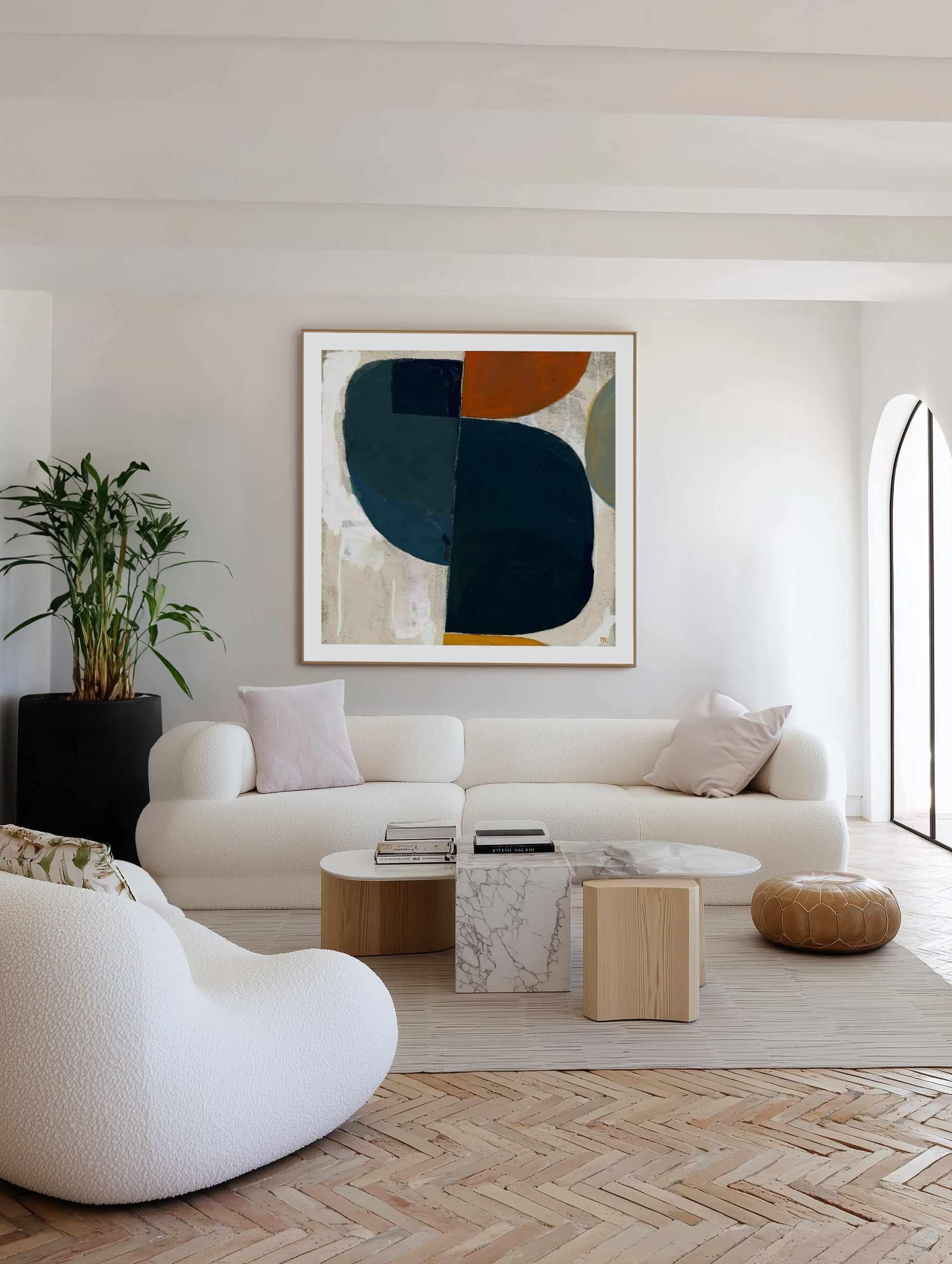 Composizione Astratta II by Marco Marella | Art Print from Olive et Oriel where you can shop wallpaper and artworks online