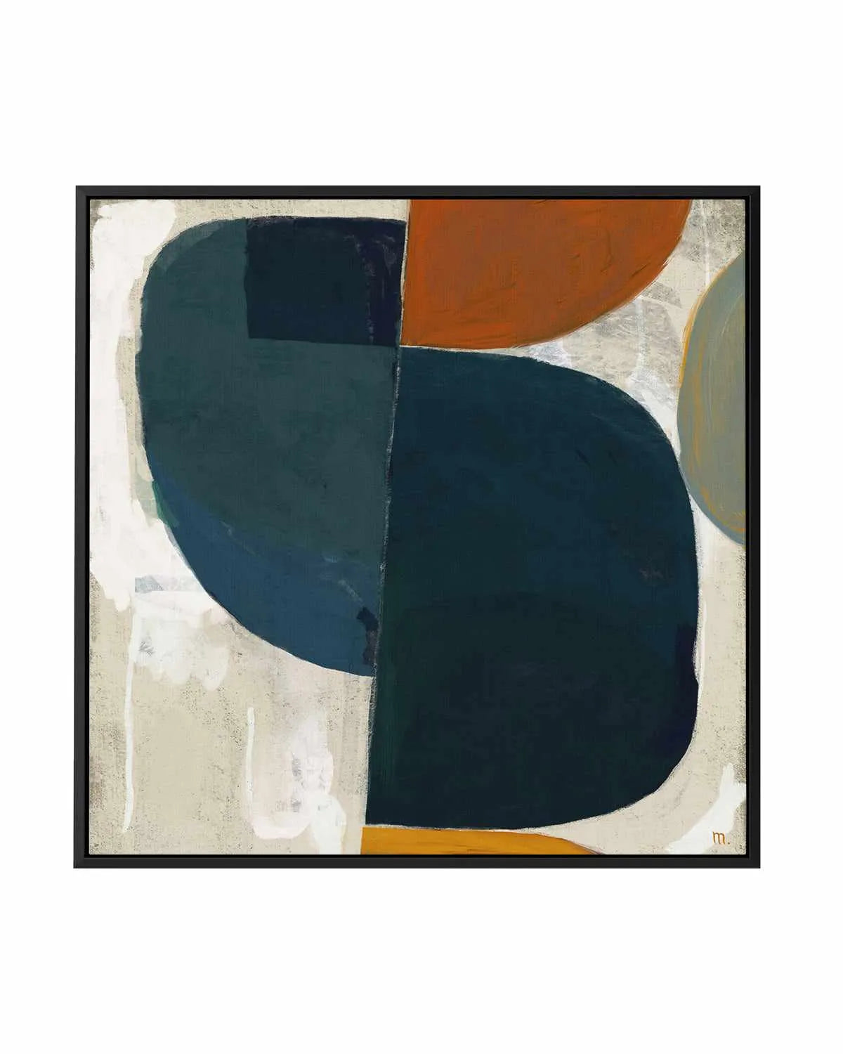 Composizione Astratta II by Marco Marella | Framed Canvas Art Print from Olive et Oriel where you can shop wallpaper and artworks online