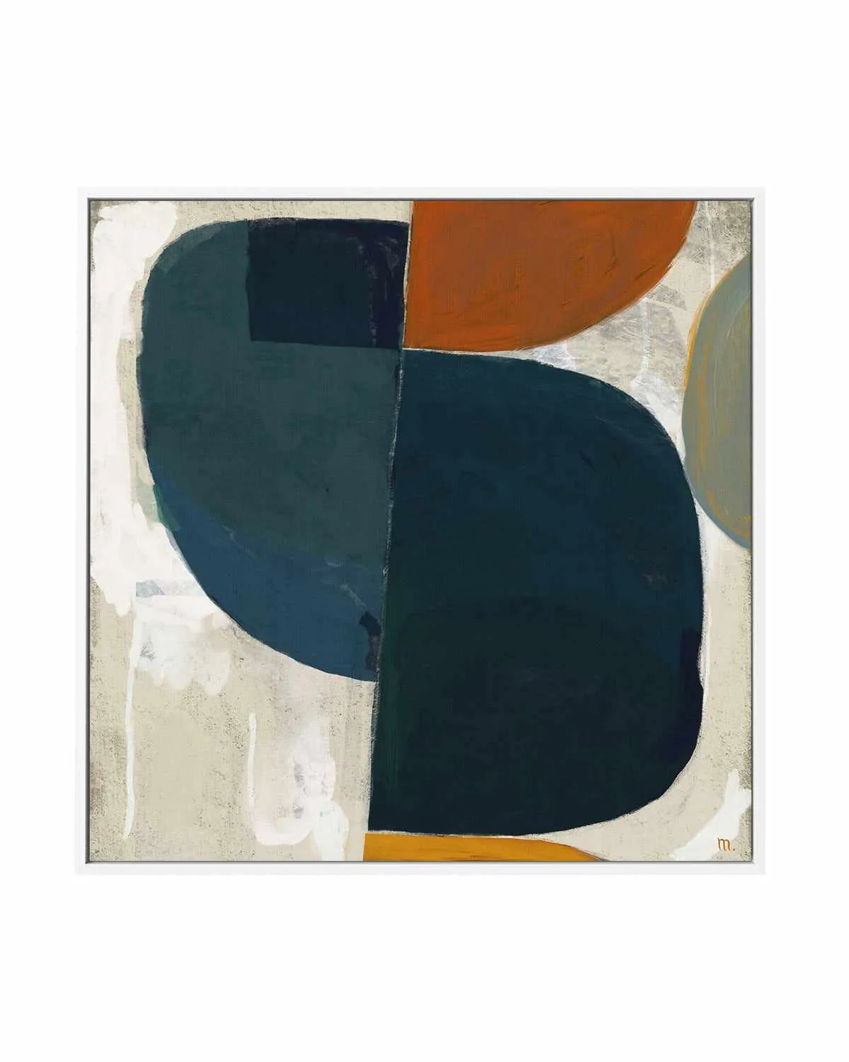 Composizione Astratta II by Marco Marella | Framed Canvas Art Print from Olive et Oriel where you can shop wallpaper and artworks online