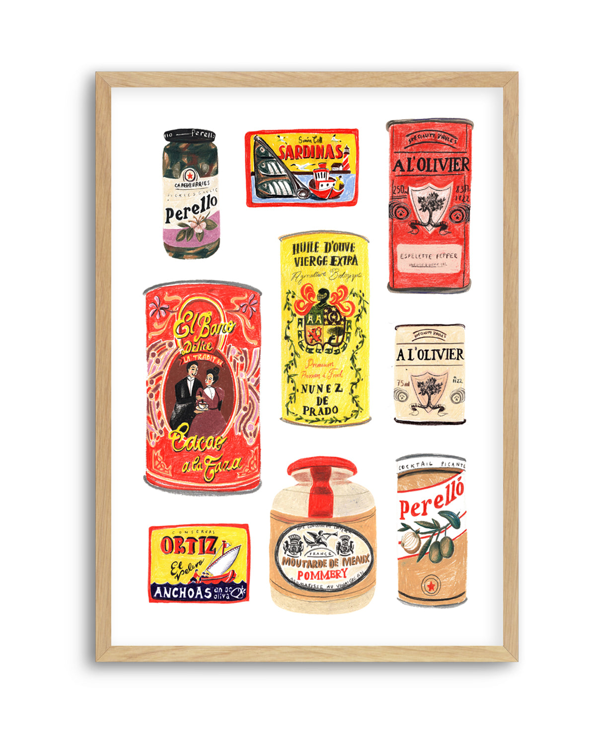 Condimenti by Laura Page | Art Print