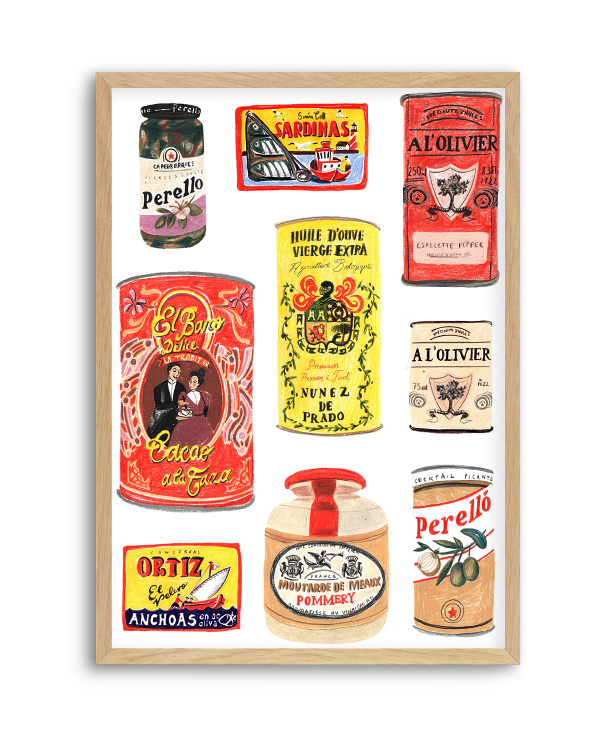 Condimenti by Laura Page | Art Print