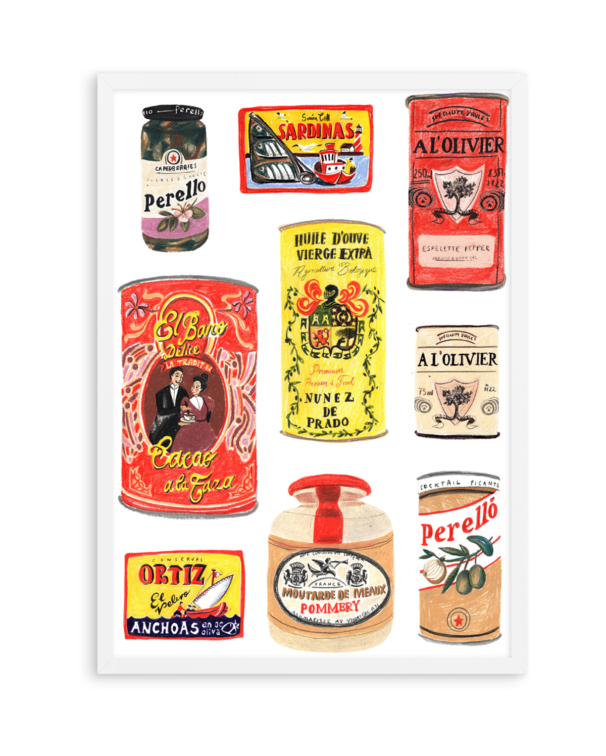 Condimenti by Laura Page | Art Print