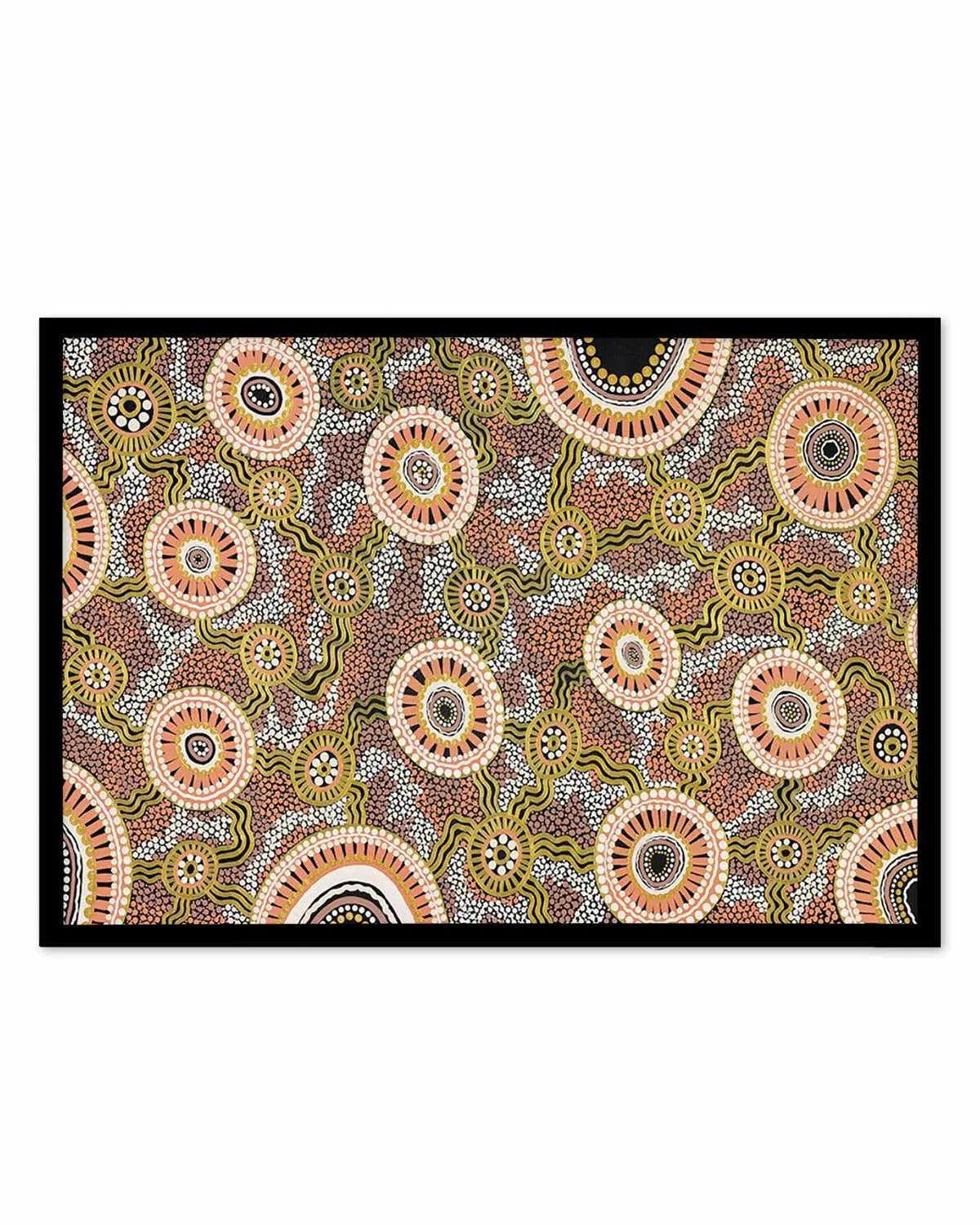 Connected Dreams by Leah Cummins | Art Print from Olive et Oriel where you can shop wallpaper and artworks online