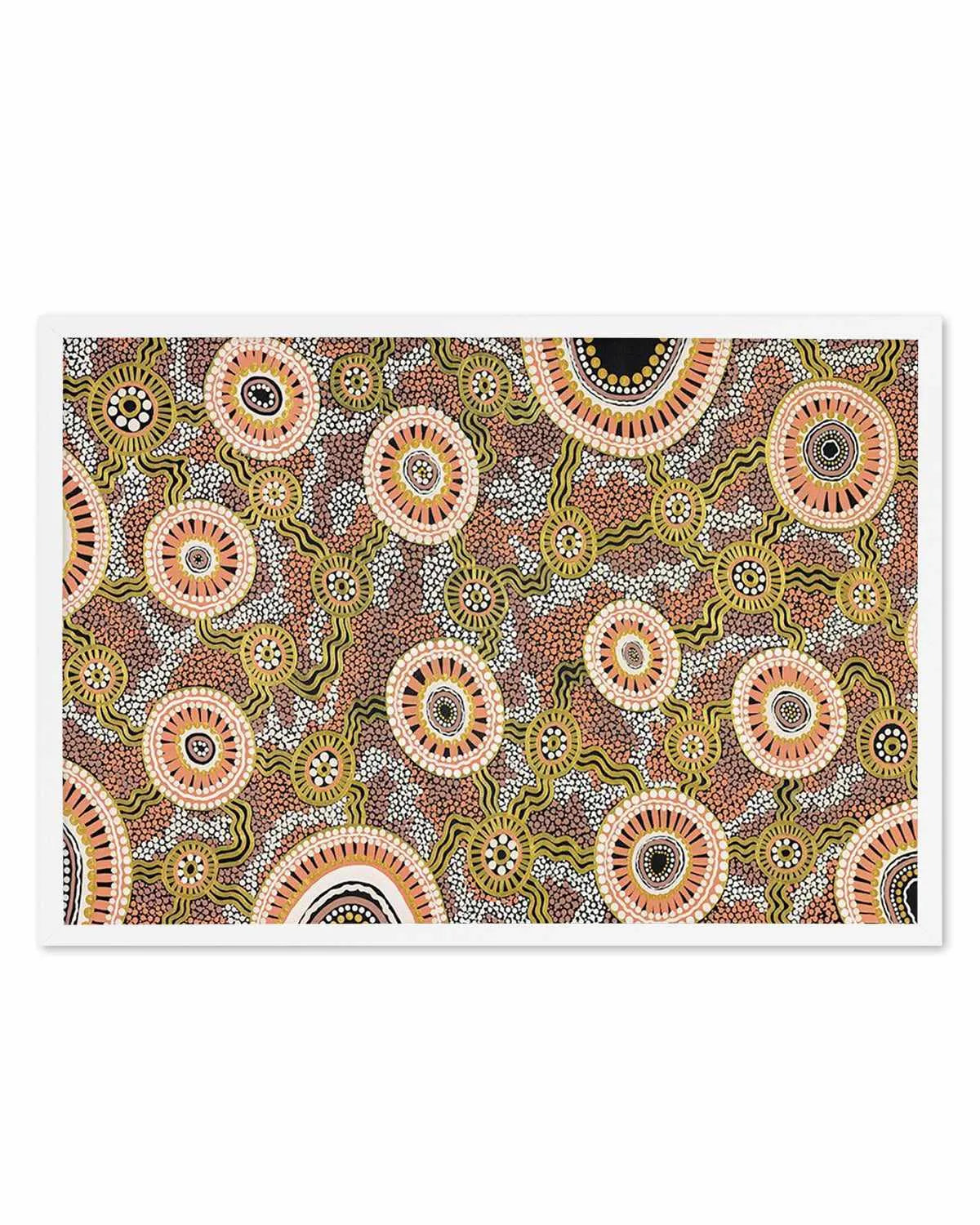 Connected Dreams by Leah Cummins | Art Print from Olive et Oriel where you can shop wallpaper and artworks online