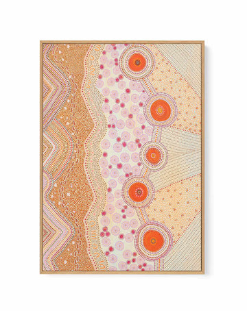 Connected To Country by Domica Hill | Framed Canvas Art Print from Olive et Oriel where you can shop wallpaper and artworks online