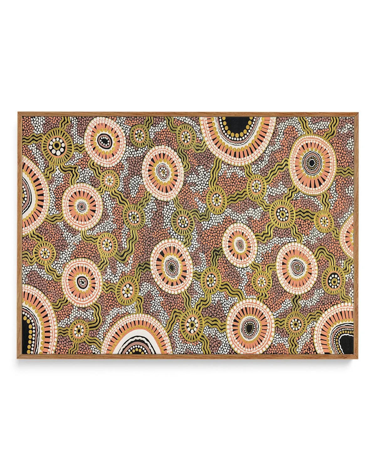 Connected Dreams by Leah Cummins | Framed Canvas Art Print from Olive et Oriel where you can shop wallpaper and artworks online