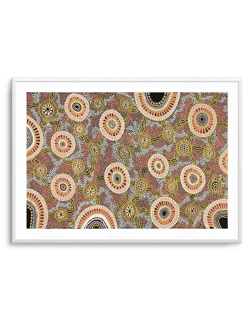 Connected Dreams by Leah Cummins | Art Print from Olive et Oriel where you can shop wallpaper and artworks online