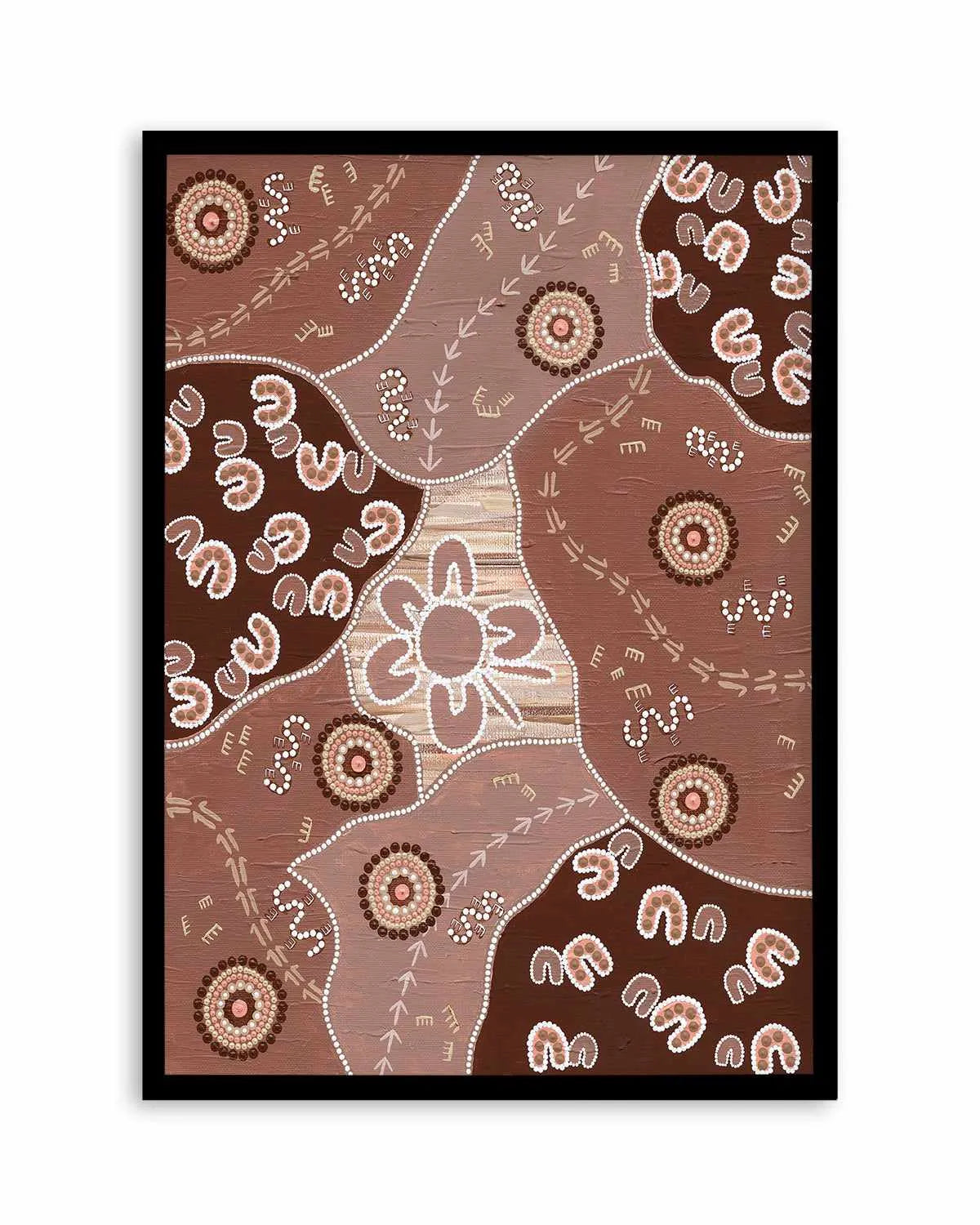 Connection to Country by Karissa Undy | Art Print from Olive et Oriel where you can shop wallpaper and artworks online