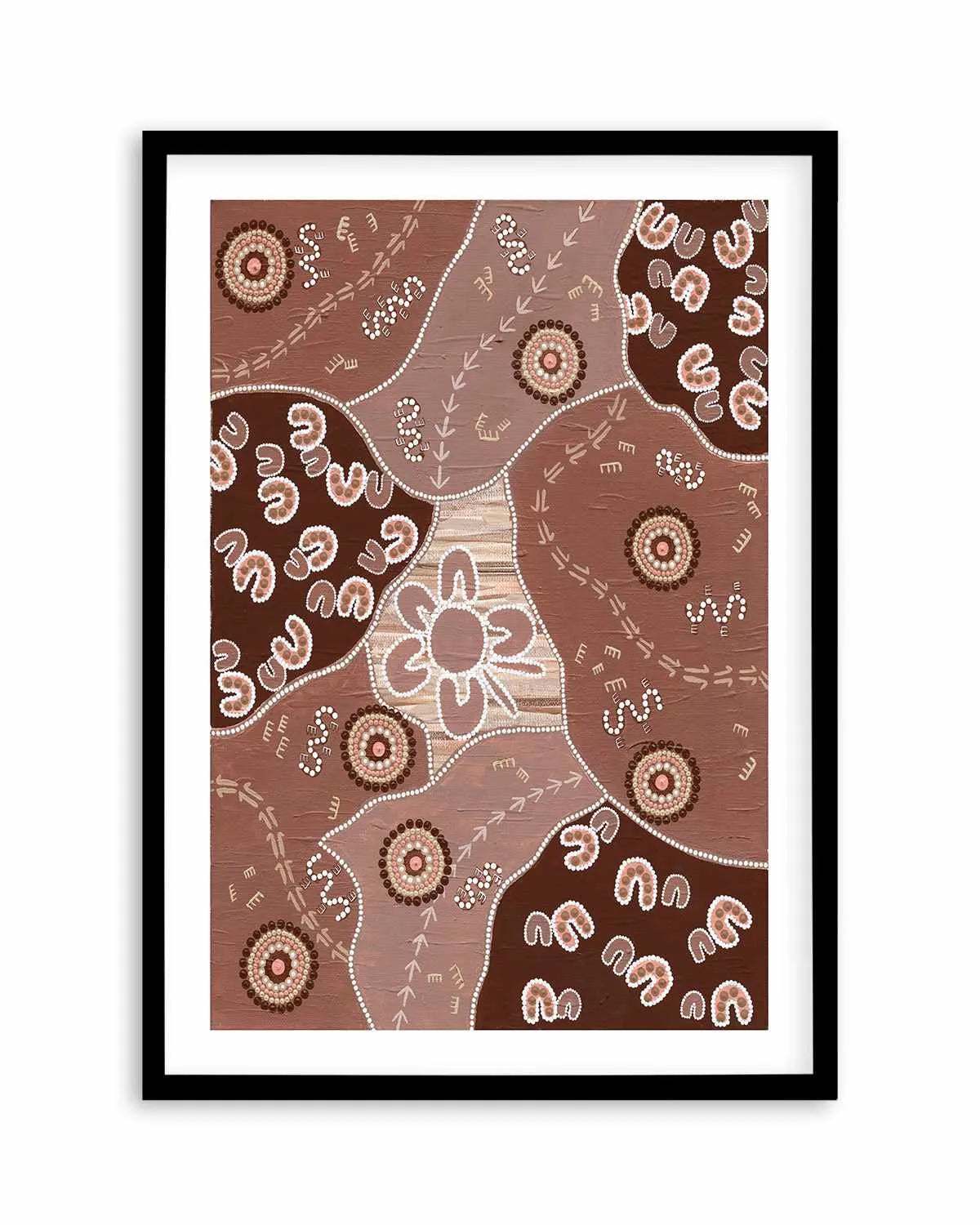 Connection to Country by Karissa Undy | Art Print from Olive et Oriel where you can shop wallpaper and artworks online