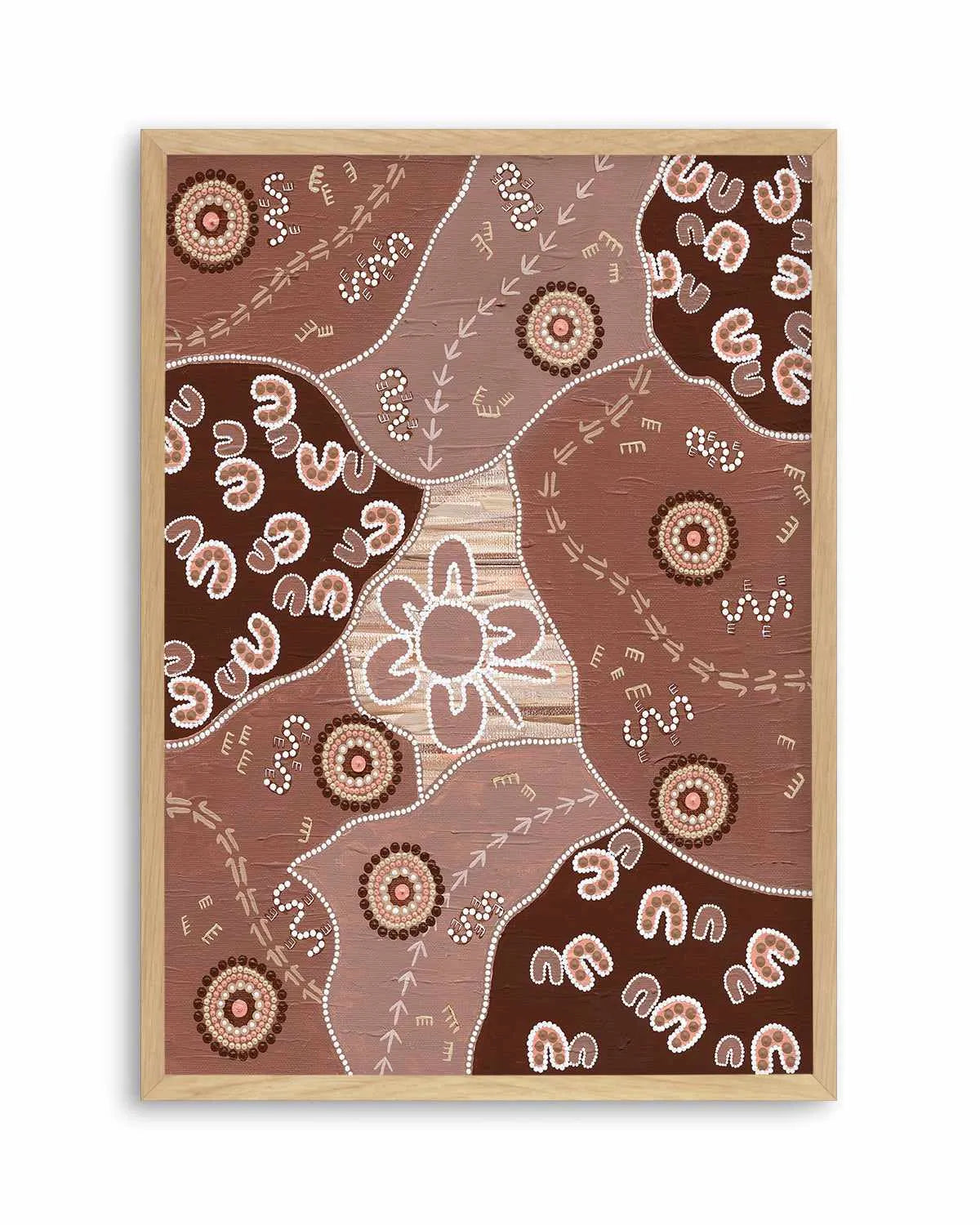 Connection to Country by Karissa Undy | Art Print from Olive et Oriel where you can shop wallpaper and artworks online