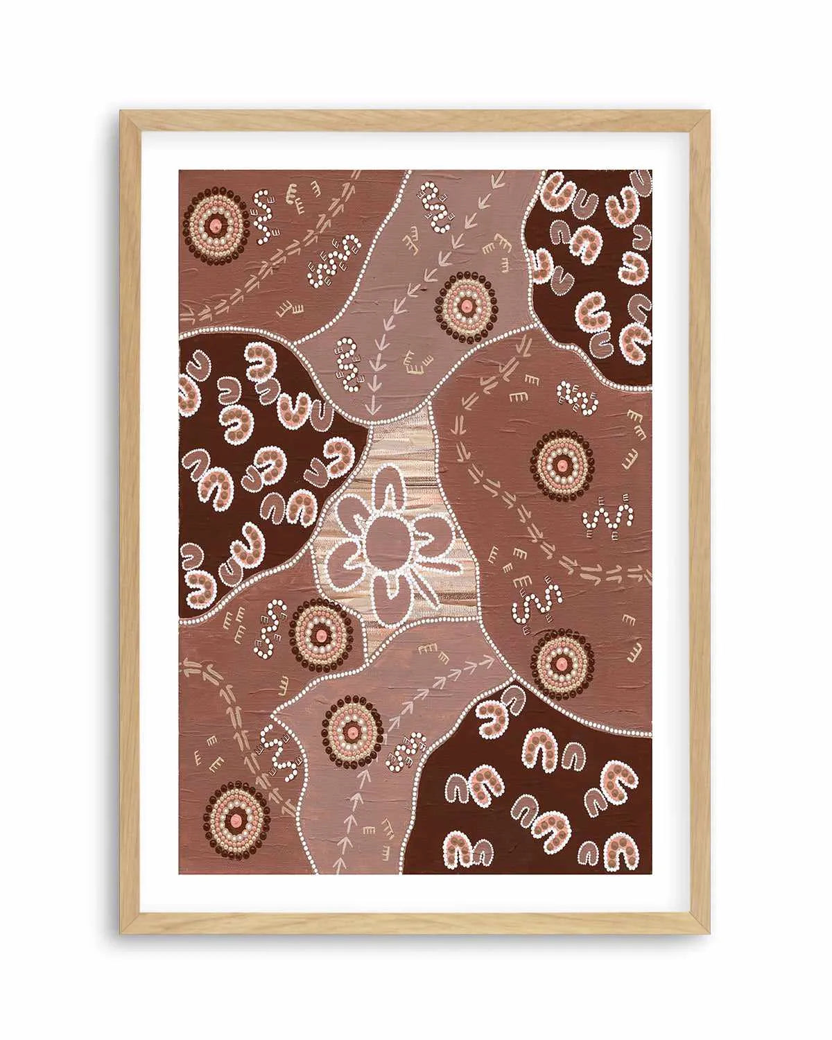 Connection to Country by Karissa Undy | Art Print from Olive et Oriel where you can shop wallpaper and artworks online