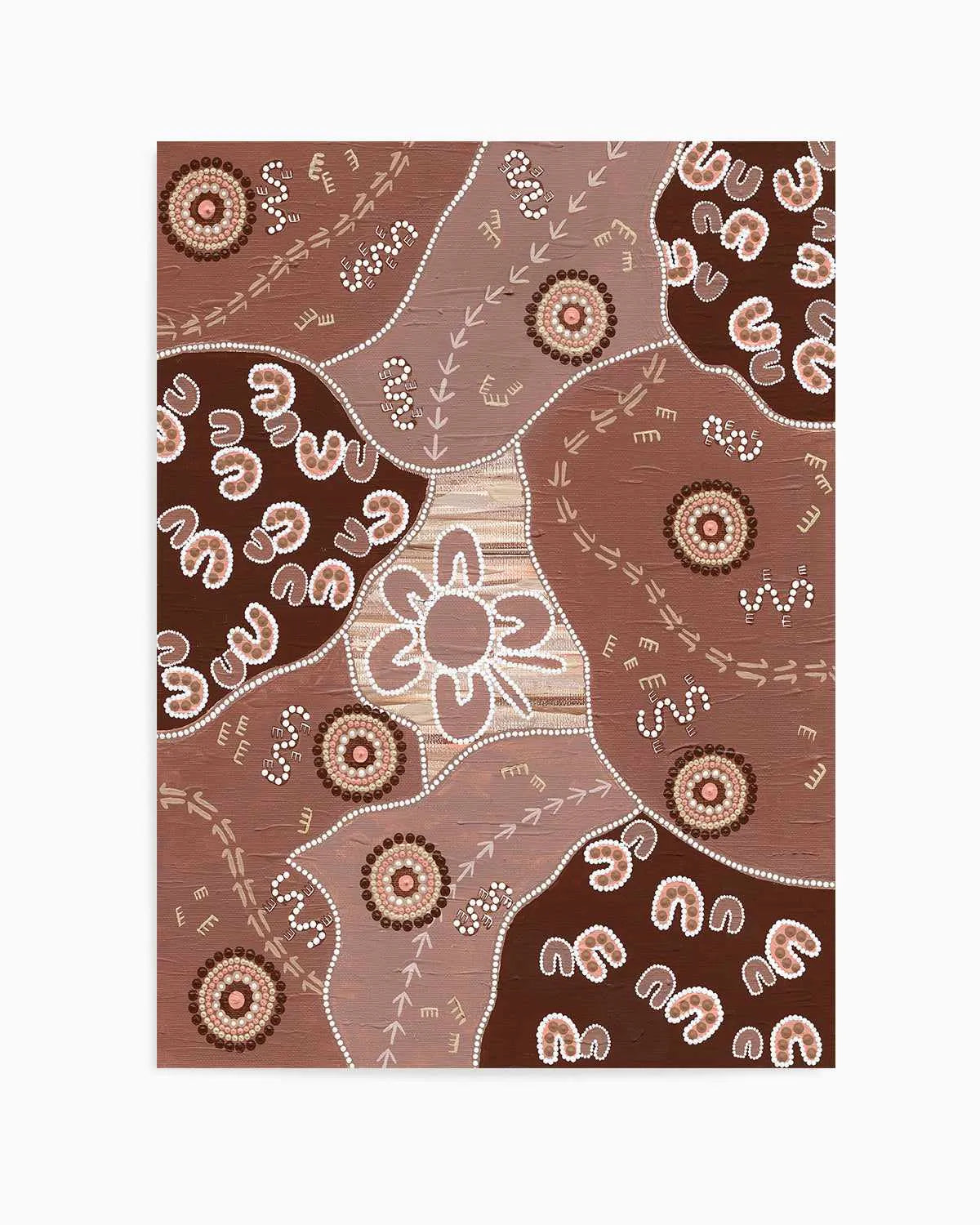 Connection to Country by Karissa Undy | Art Print from Olive et Oriel where you can shop wallpaper and artworks online