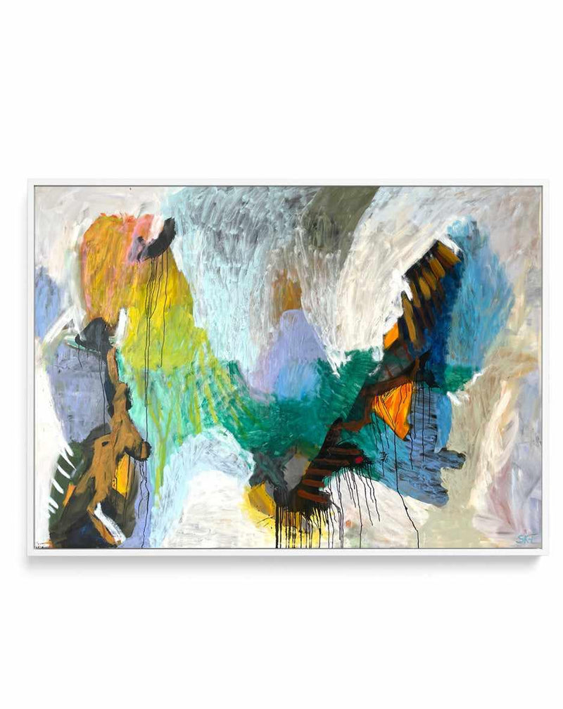 Consuming by Svend Kindt-Larsen | Framed Canvas Art Print from Olive et Oriel where you can shop wallpaper and artworks online