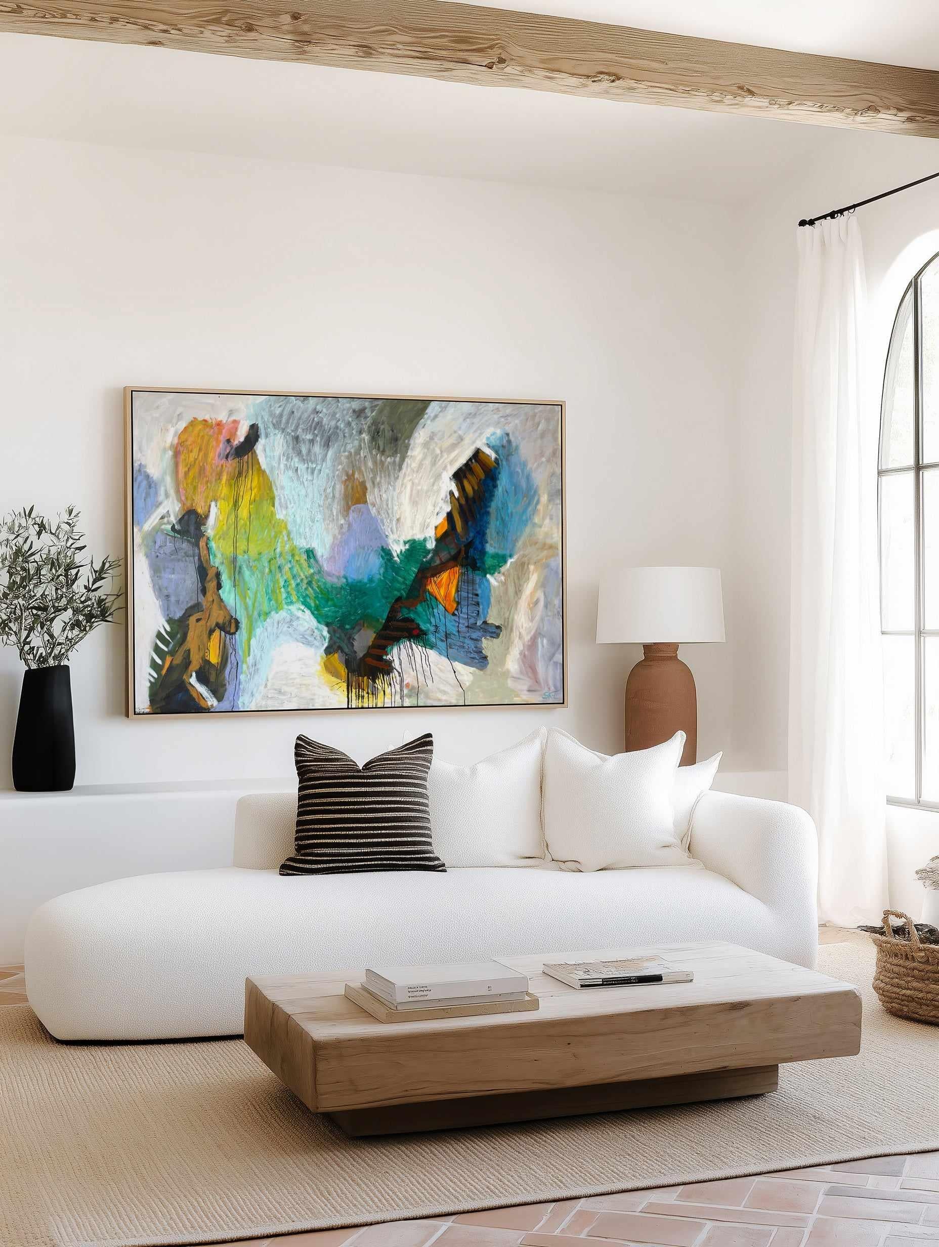 Consuming by Svend Kindt-Larsen | Framed Canvas Art Print from Olive et Oriel where you can shop wallpaper and artworks online