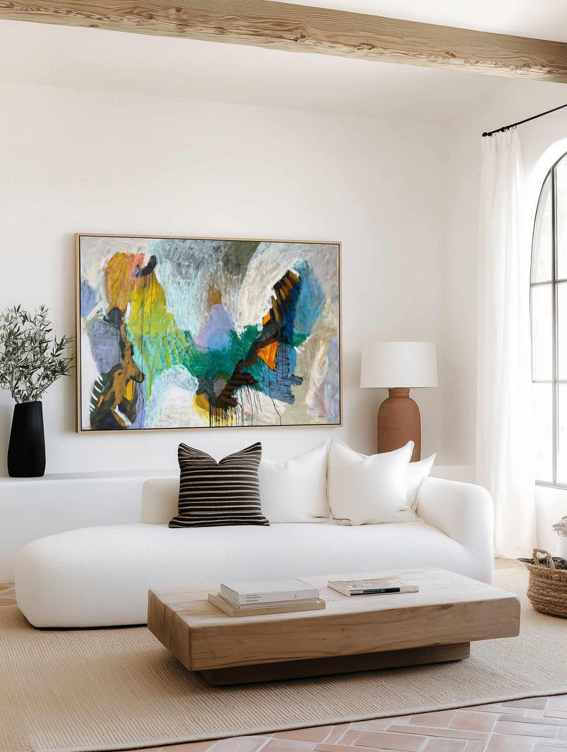 Consuming by Svend Kindt-Larsen | Framed Canvas Art Print from Olive et Oriel where you can shop wallpaper and artworks online