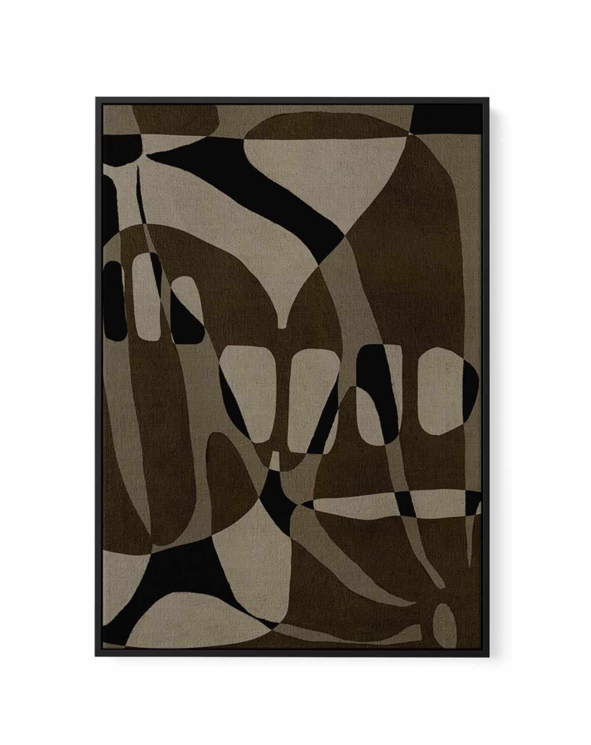 Contour 1 by Shatha Al Dafai | Framed Canvas Art Print from Olive et Oriel where you can shop wallpaper and artworks online