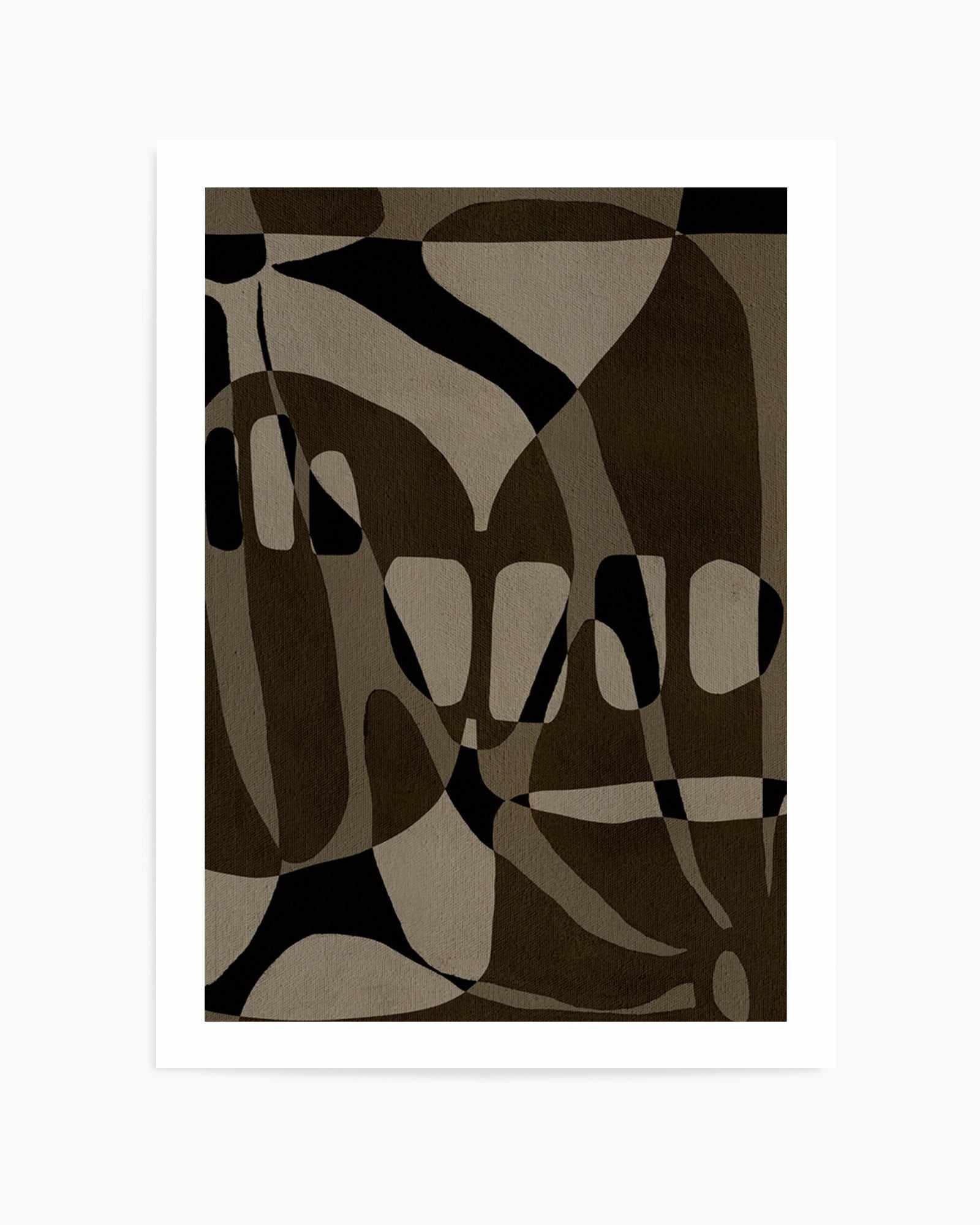 Contour 1 by Shatha Al Dafai | Art Print from Olive et Oriel where you can shop wallpaper and artworks online