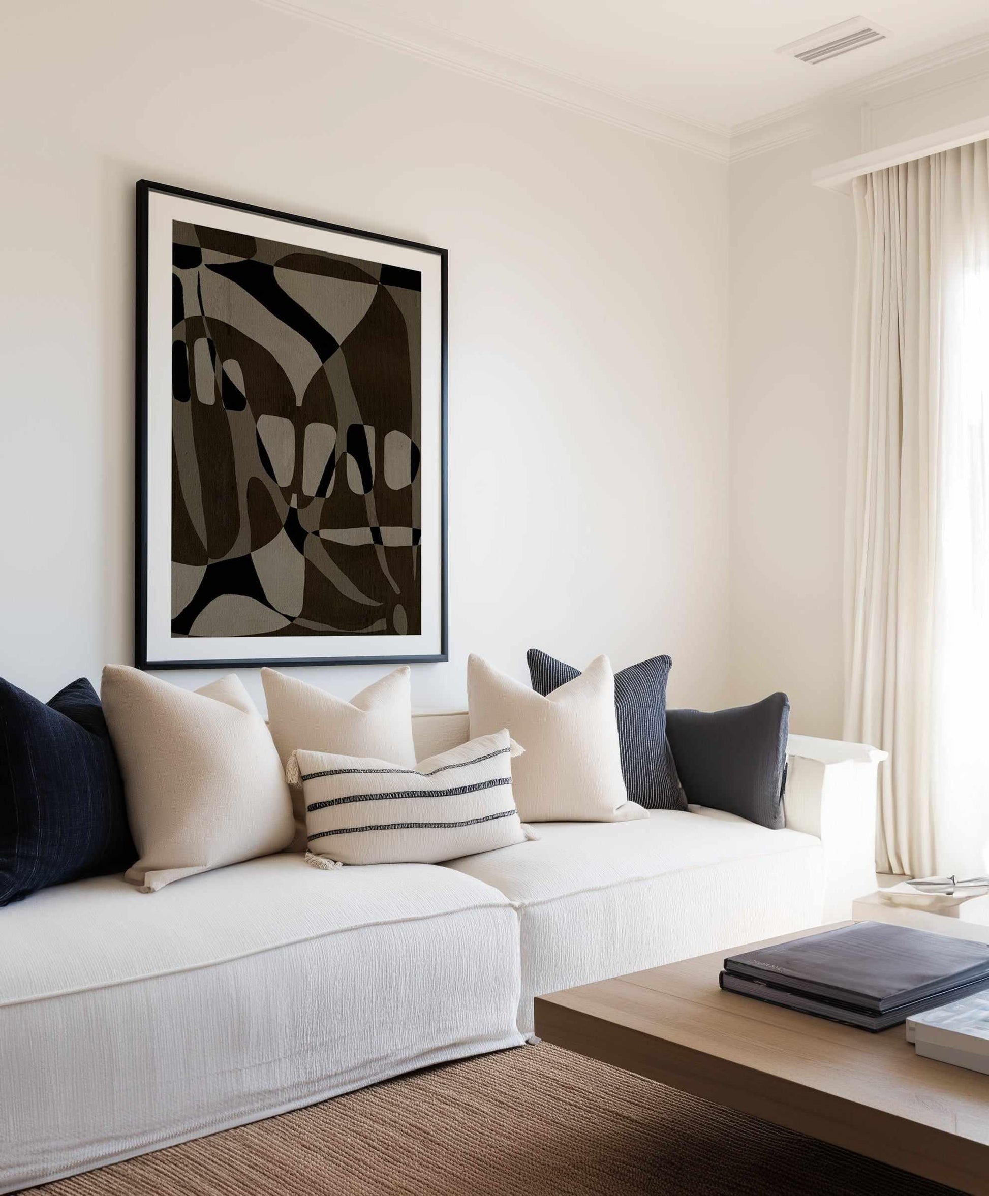 Contour 1 by Shatha Al Dafai | Art Print from Olive et Oriel where you can shop wallpaper and artworks online