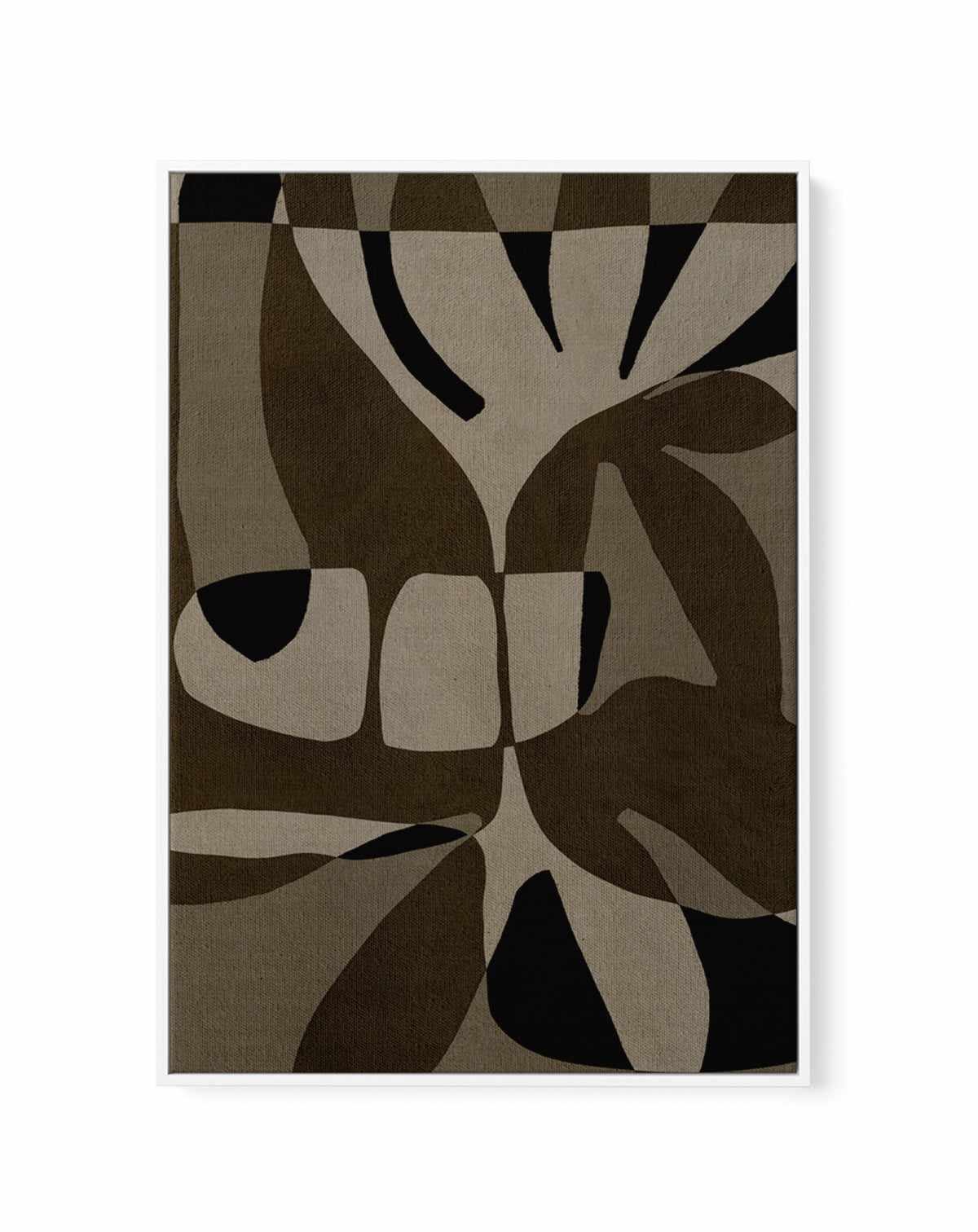 Contour 2 by Shatha Al Dafai | Framed Canvas Art Print from Olive et Oriel where you can shop wallpaper and artworks online