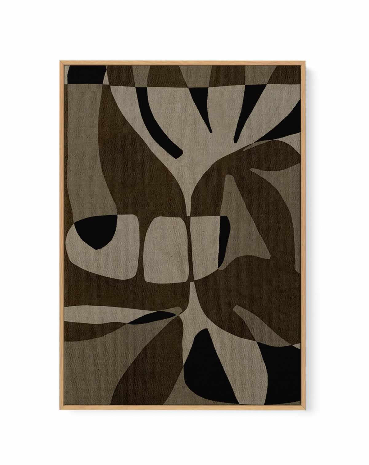 Contour 2 by Shatha Al Dafai | Framed Canvas Art Print from Olive et Oriel where you can shop wallpaper and artworks online