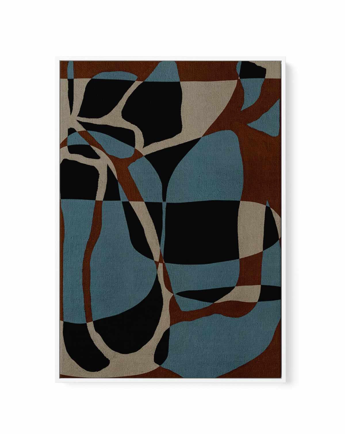Contour 3 by Shatha Al Dafai | Framed Canvas Art Print from Olive et Oriel where you can shop wallpaper and artworks online