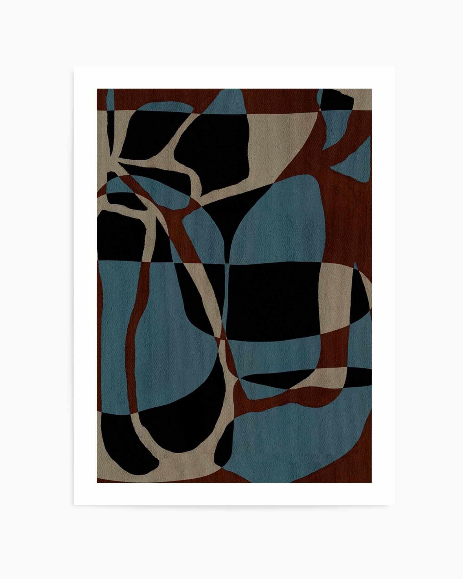 Contour 3 by Shatha Al Dafai | Art Print from Olive et Oriel where you can shop wallpaper and artworks online