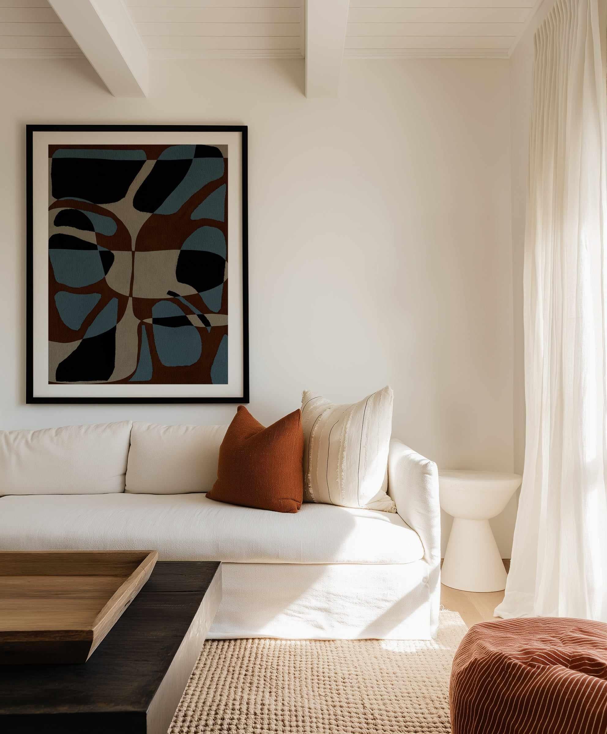 Contour 3 by Shatha Al Dafai | Art Print from Olive et Oriel where you can shop wallpaper and artworks online