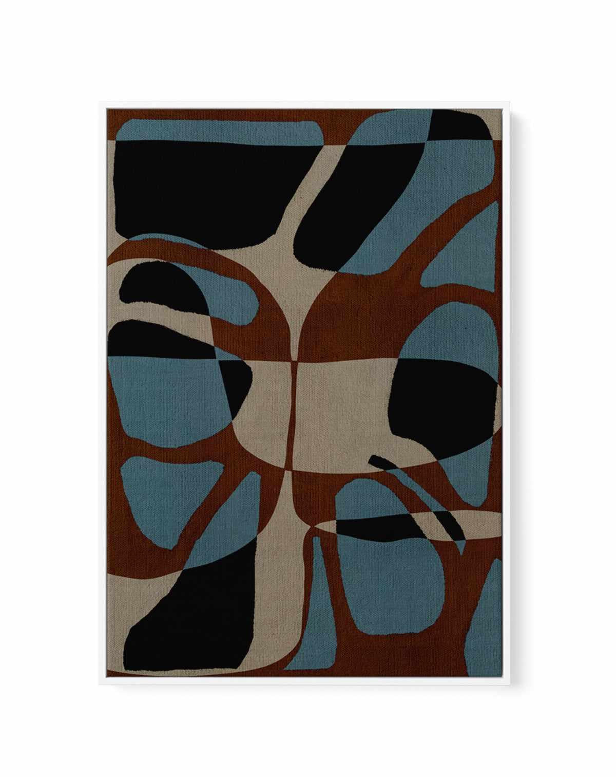 Contour 4 by Shatha Al Dafai | Framed Canvas Art Print from Olive et Oriel where you can shop wallpaper and artworks online