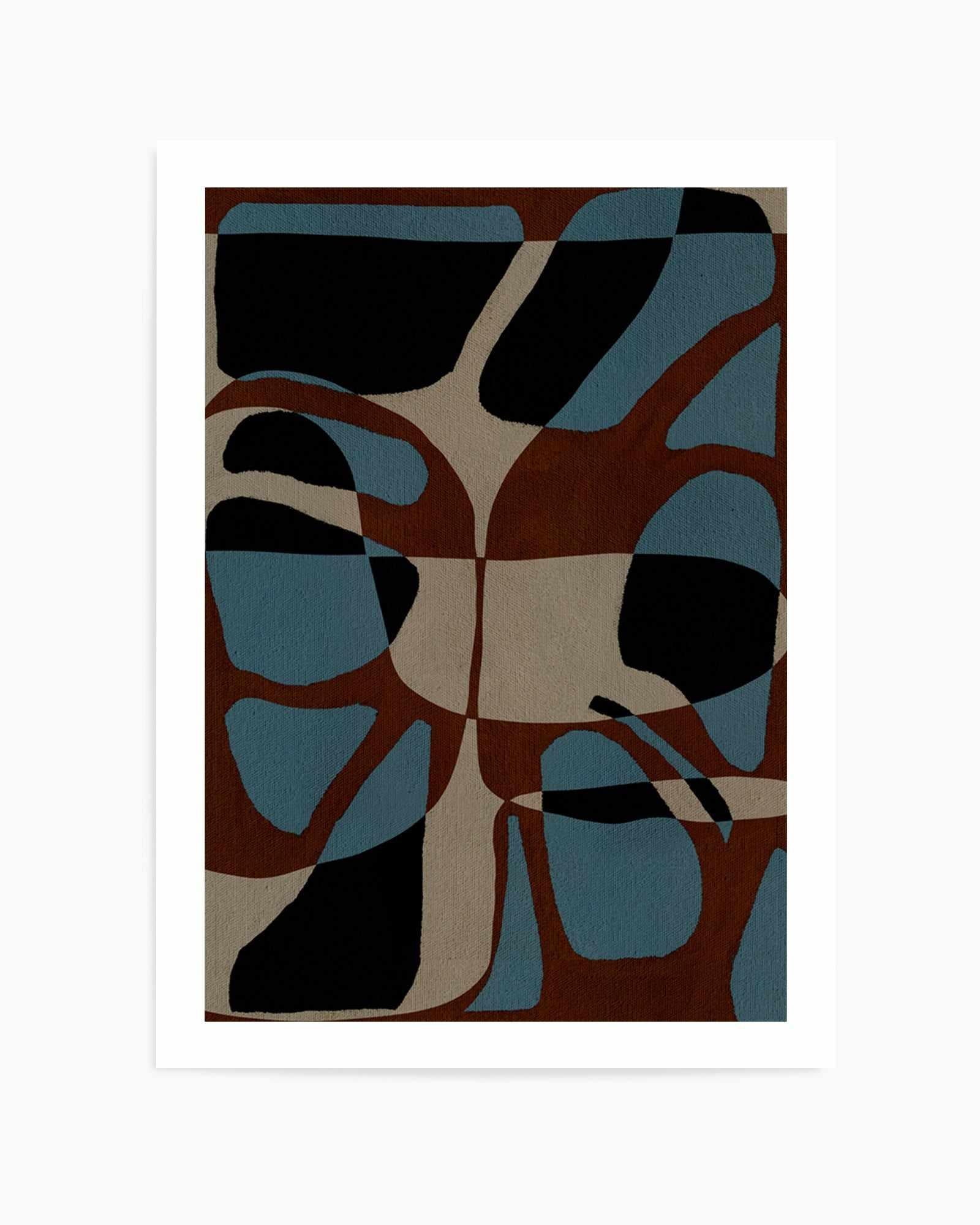 Contour 4 by Shatha Al Dafai | Art Print from Olive et Oriel where you can shop wallpaper and artworks online