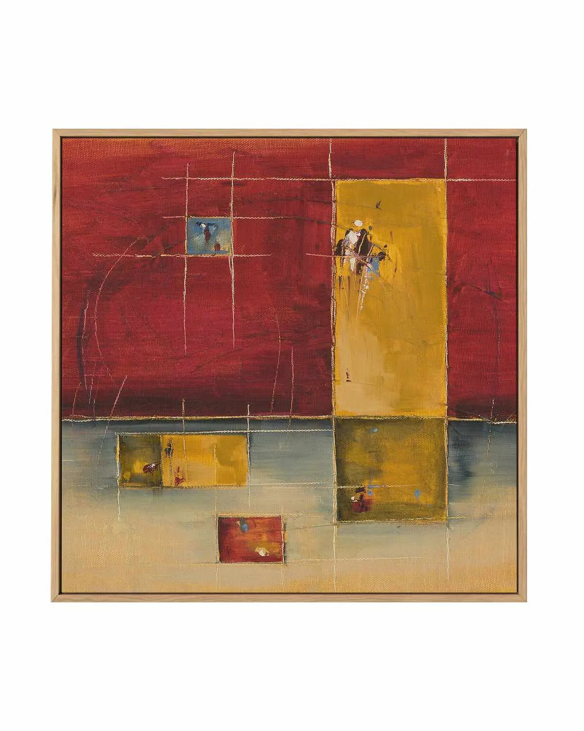 Convergence | Framed Canvas Art Print from Olive et Oriel where you can shop wallpaper and artworks online