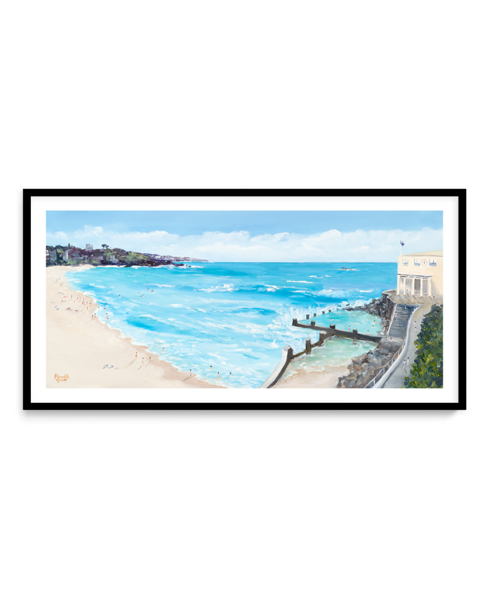 Coogee Vintage by Meredith Howse | Panoramic Art Print