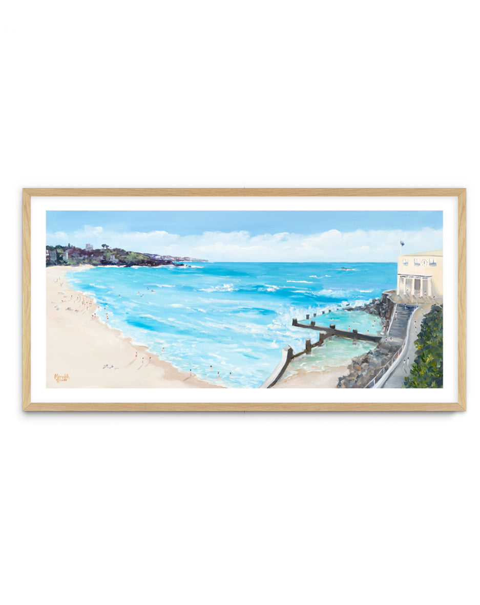 Coogee Vintage by Meredith Howse | Panoramic Art Print