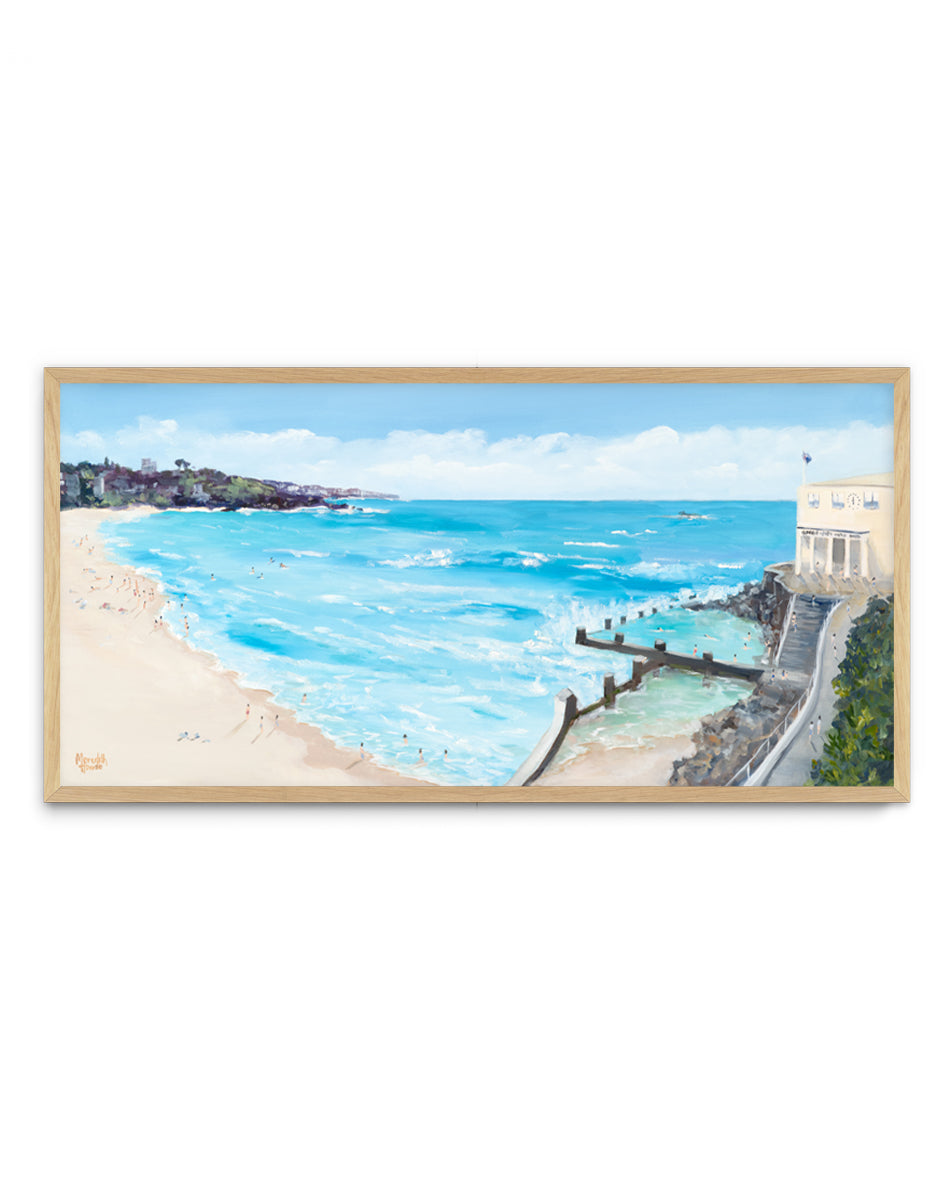 Coogee Vintage by Meredith Howse | Panoramic Art Print