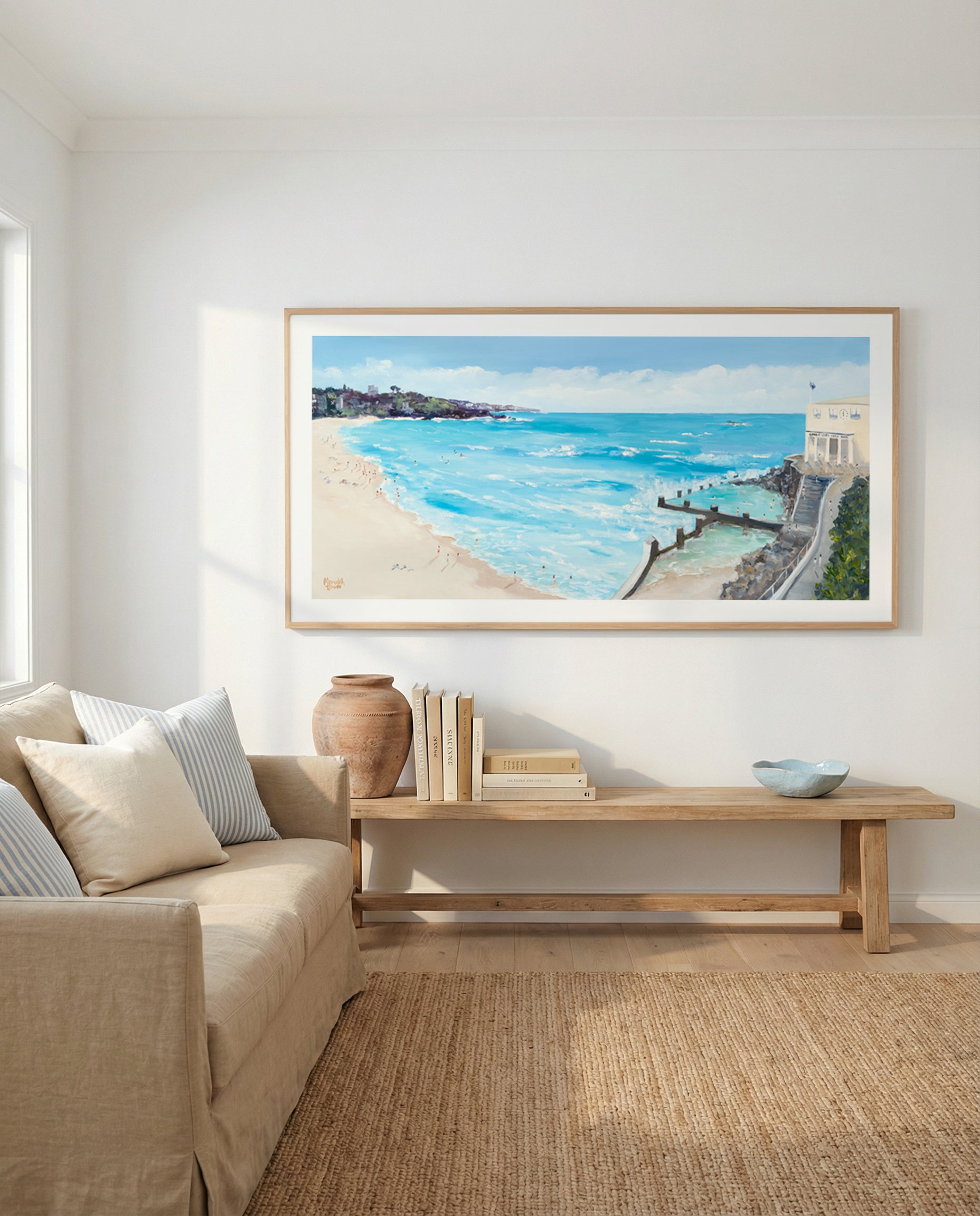 Coogee Vintage by Meredith Howse | Panoramic Art Print