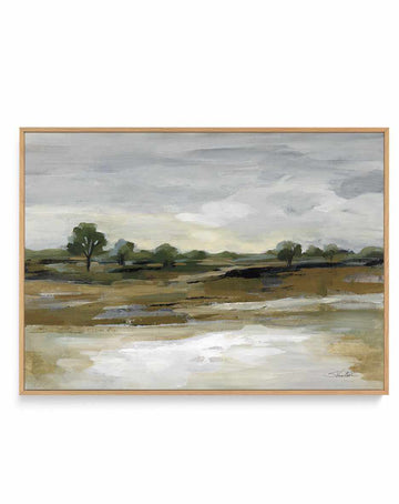 Cool April Day | Framed Canvas Art Print from Olive et Oriel where you can shop wallpaper and artworks online