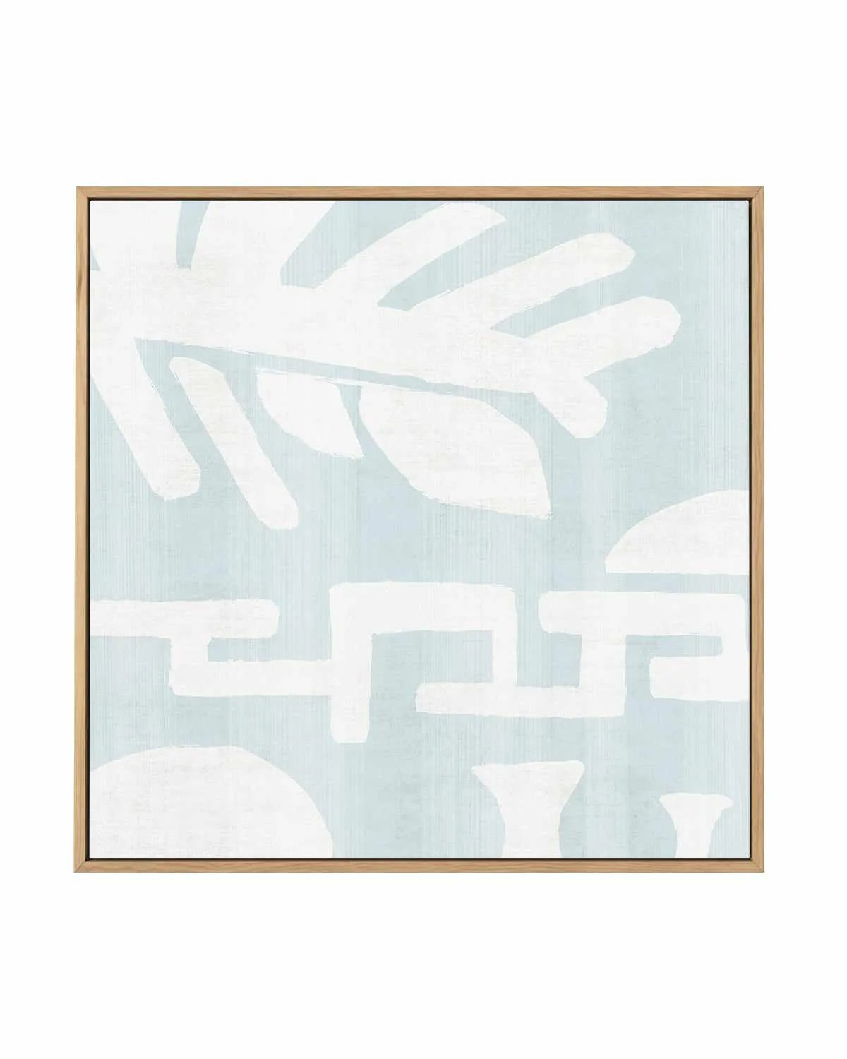 Cool Summer II | Framed Canvas Art Print from Olive et Oriel where you can shop wallpaper and artworks online