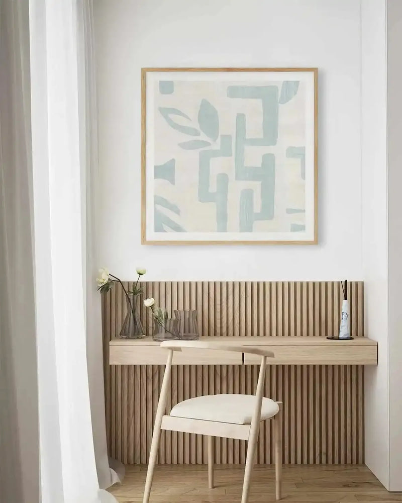 Cool Summer III Art Print from Olive et Oriel where you can shop wallpaper and artworks online